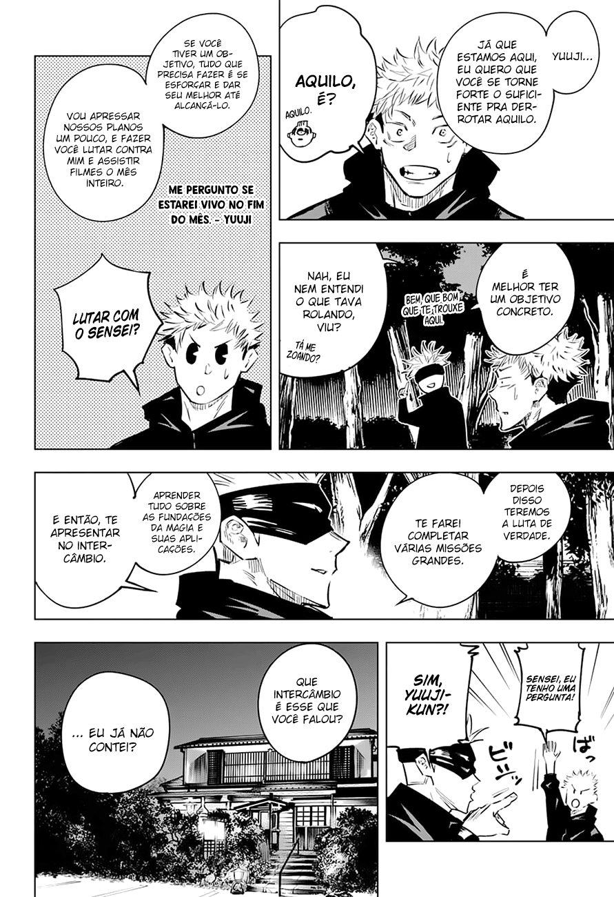 Read Jujutsu Kaisen Pt Br Manga Online