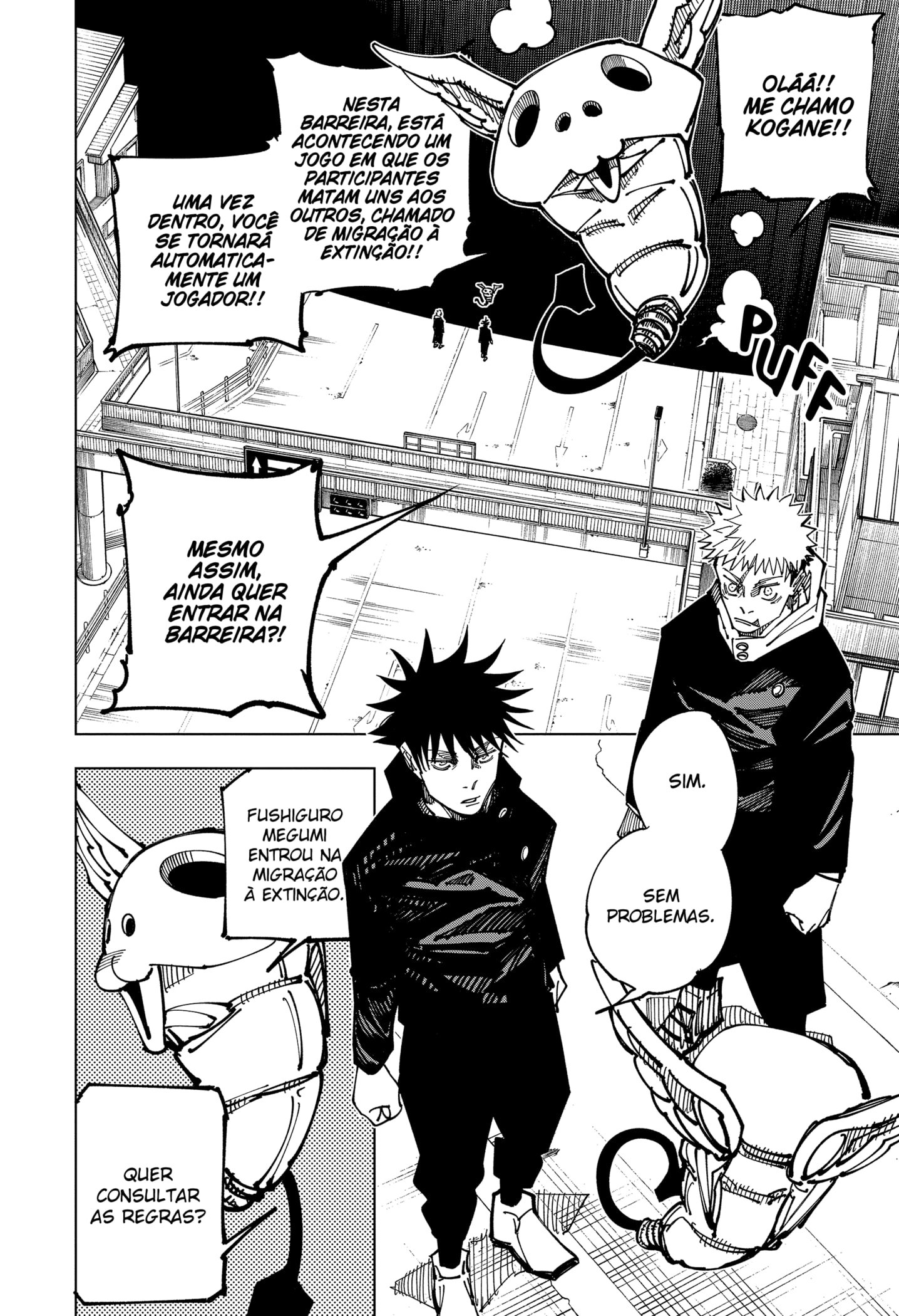 Read Jujutsu Kaisen Pt Br Manga Online