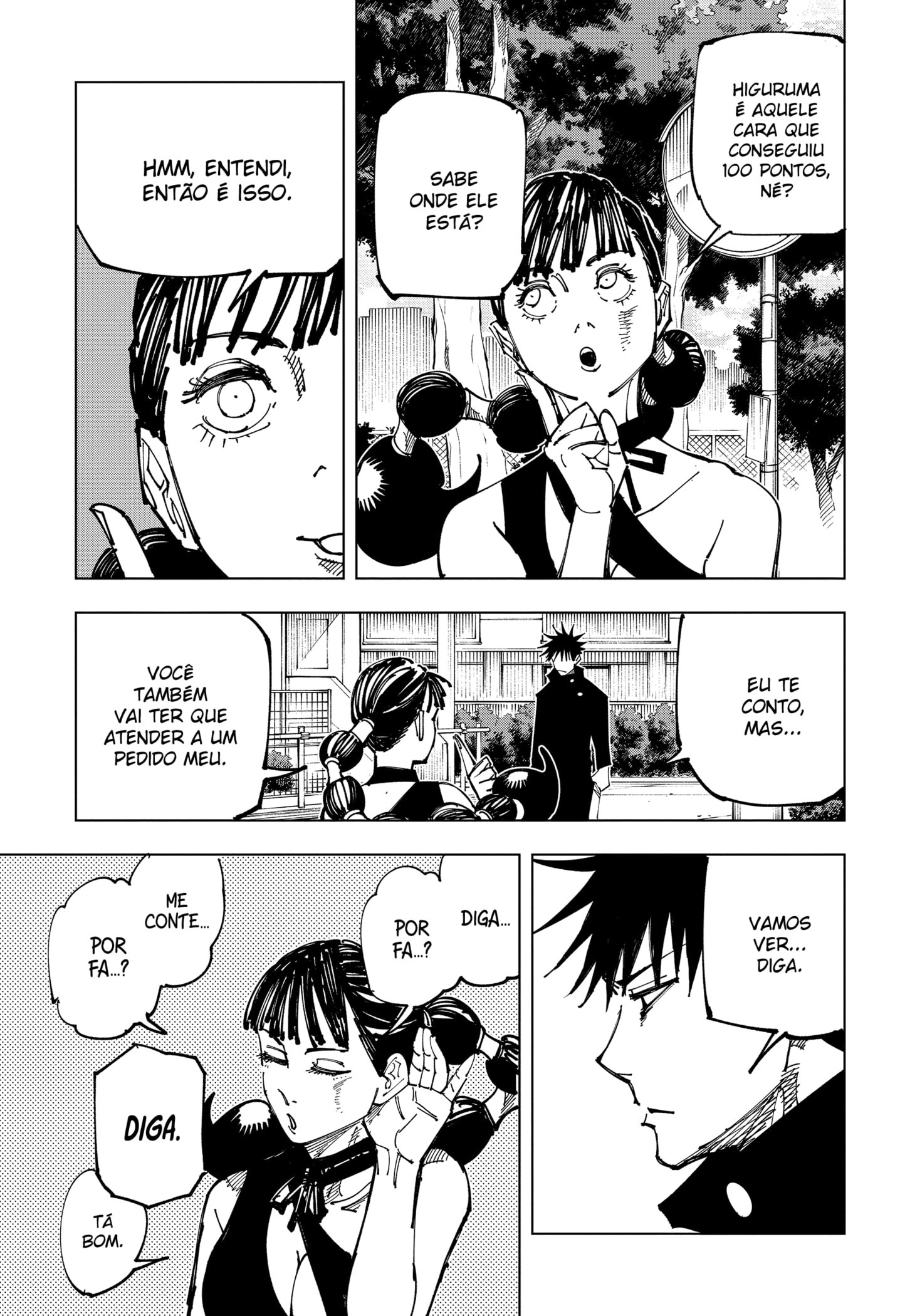 Read Jujutsu Kaisen Pt Br Manga Online