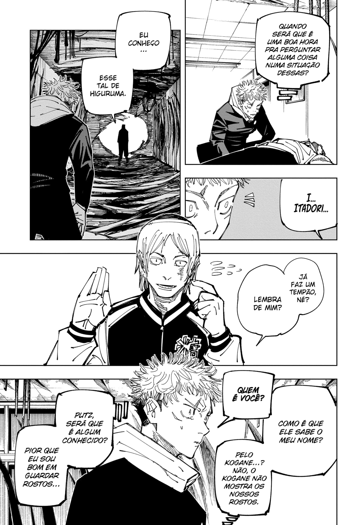 Read Jujutsu Kaisen Pt Br Manga Online