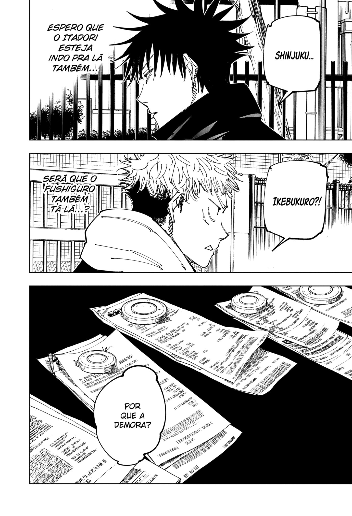 Read Jujutsu Kaisen Pt Br Manga Online
