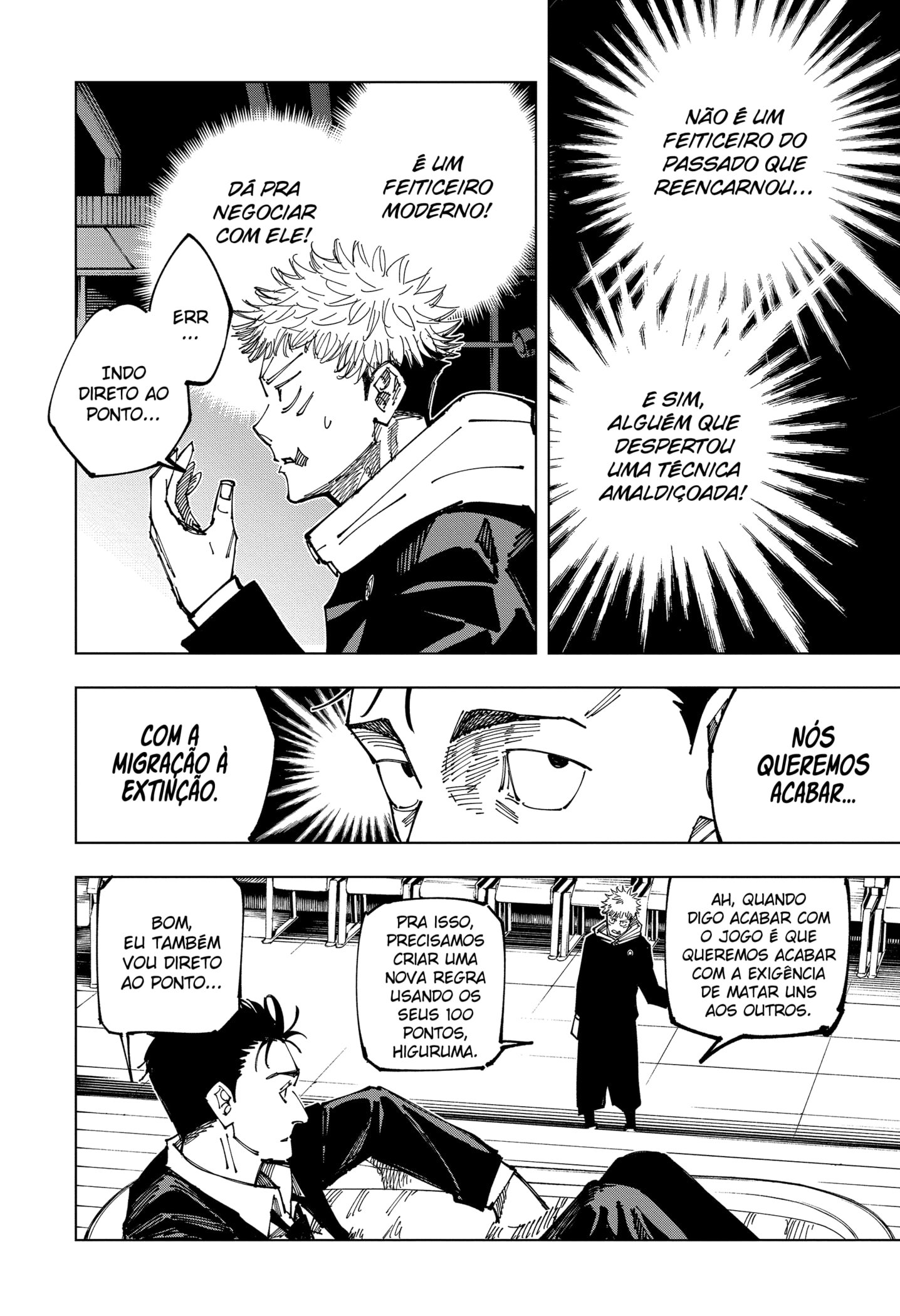 Read Jujutsu Kaisen Pt Br Manga Online