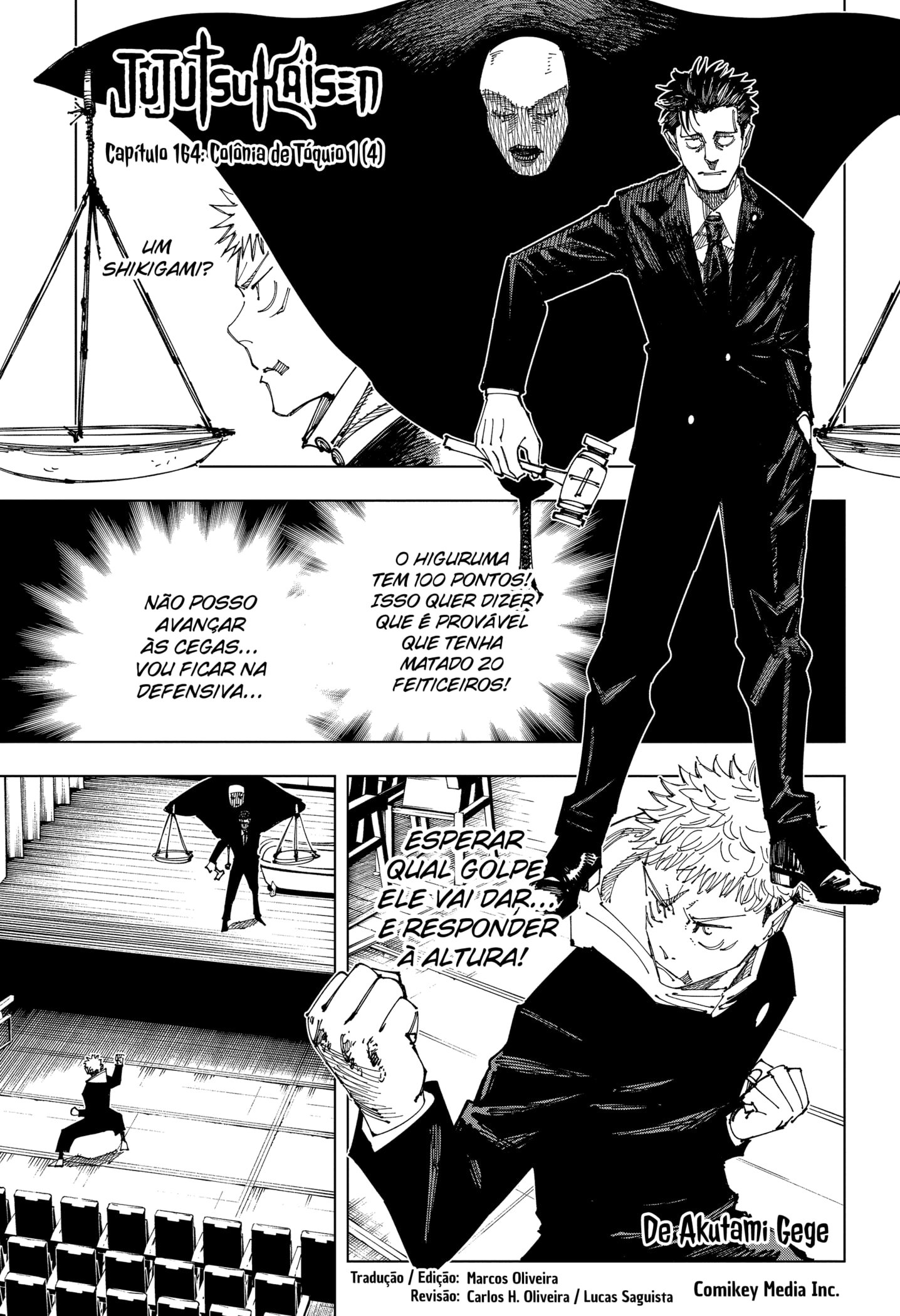Read Jujutsu Kaisen Pt Br Manga Online