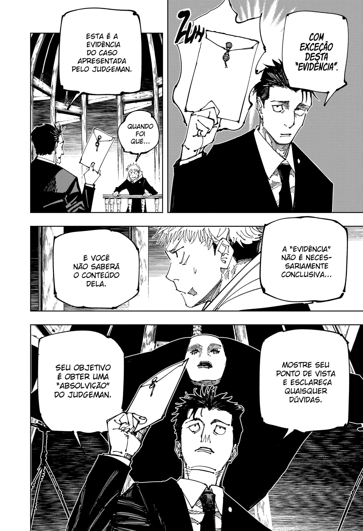 Read Jujutsu Kaisen Pt Br Manga Online