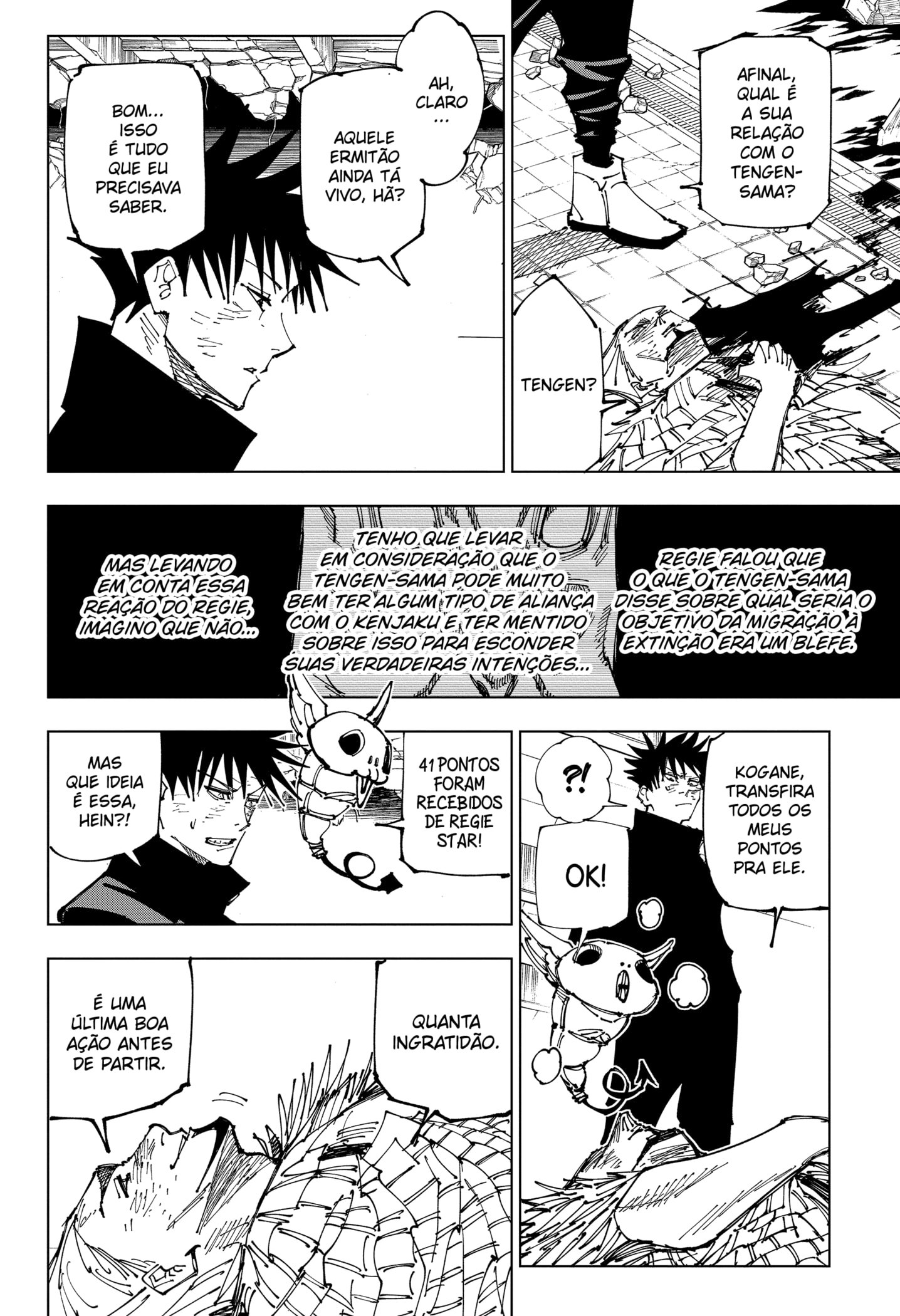 Read Jujutsu Kaisen Pt Br Manga Online