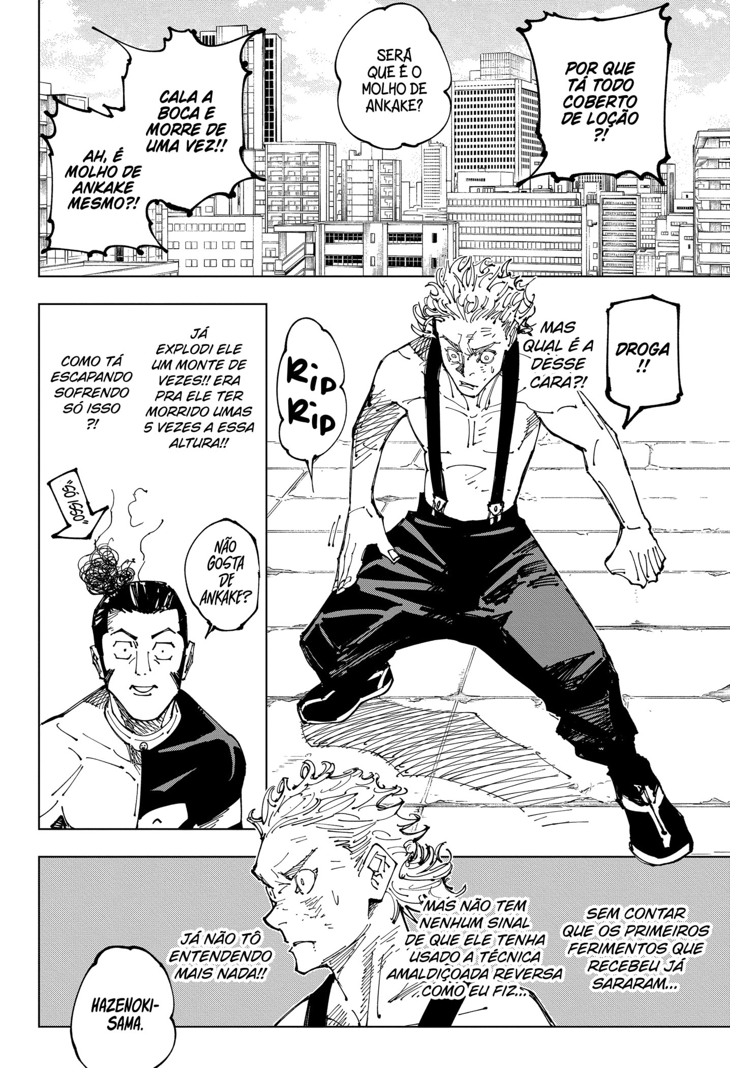 Read Jujutsu Kaisen Pt Br Manga Online