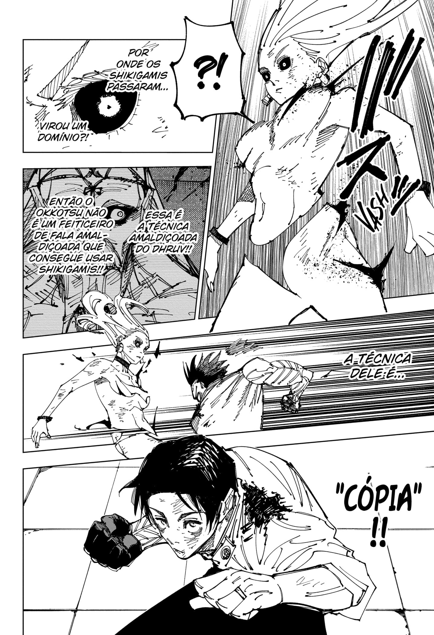 Read Jujutsu Kaisen Pt Br Manga Online