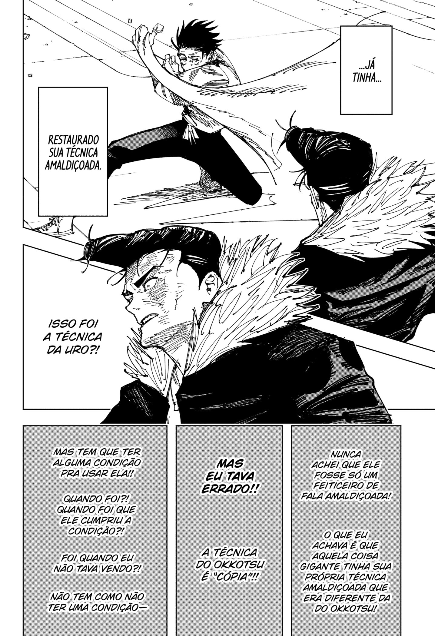 Read Jujutsu Kaisen Pt Br Manga Online