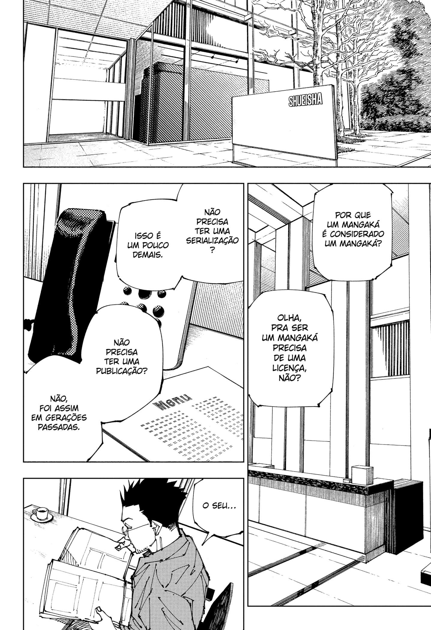 Read Jujutsu Kaisen Pt Br Manga Online