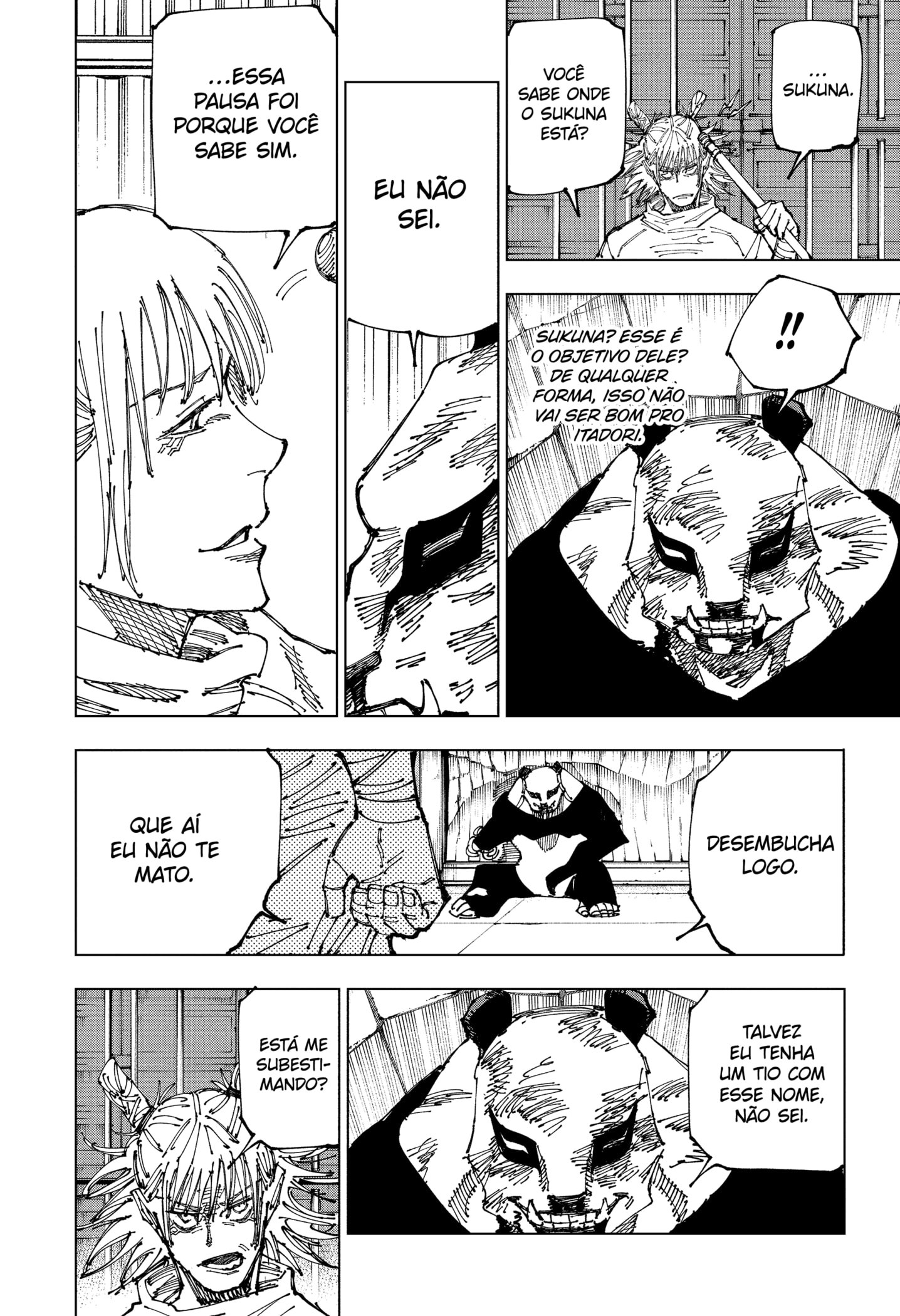 Read Jujutsu Kaisen Pt Br Manga Online