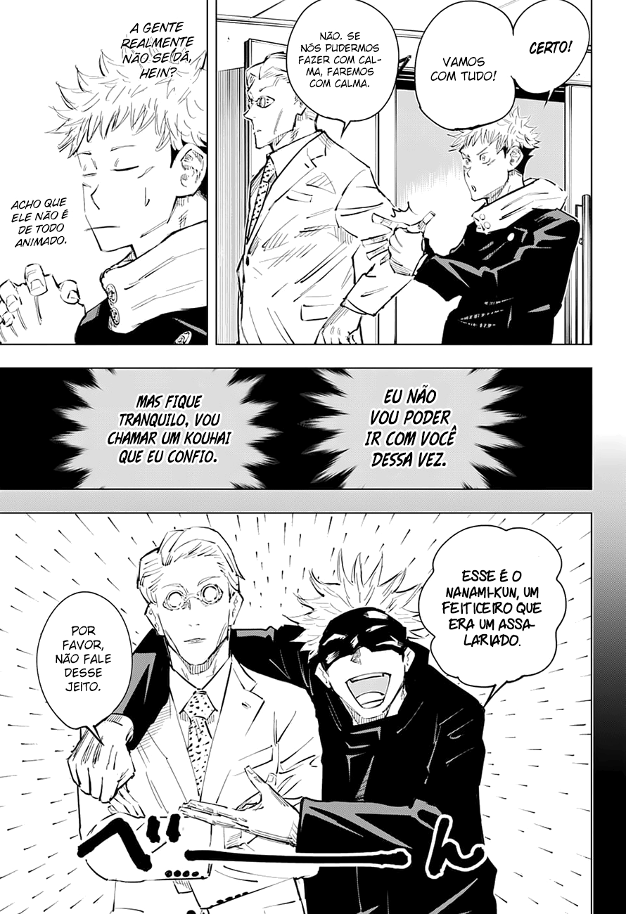 Read Jujutsu Kaisen Pt Br Manga Online