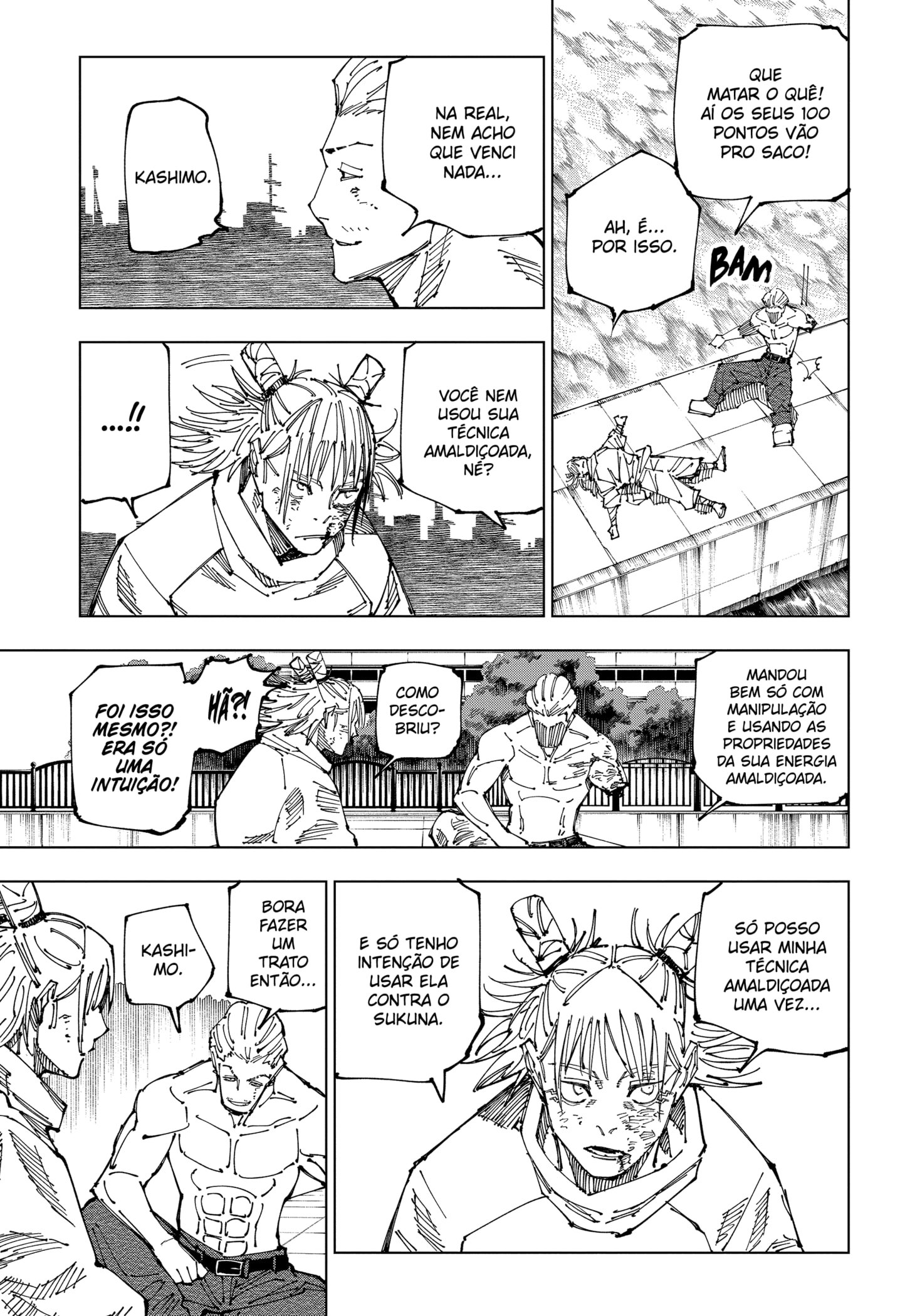 Read Jujutsu Kaisen Pt Br Manga Online