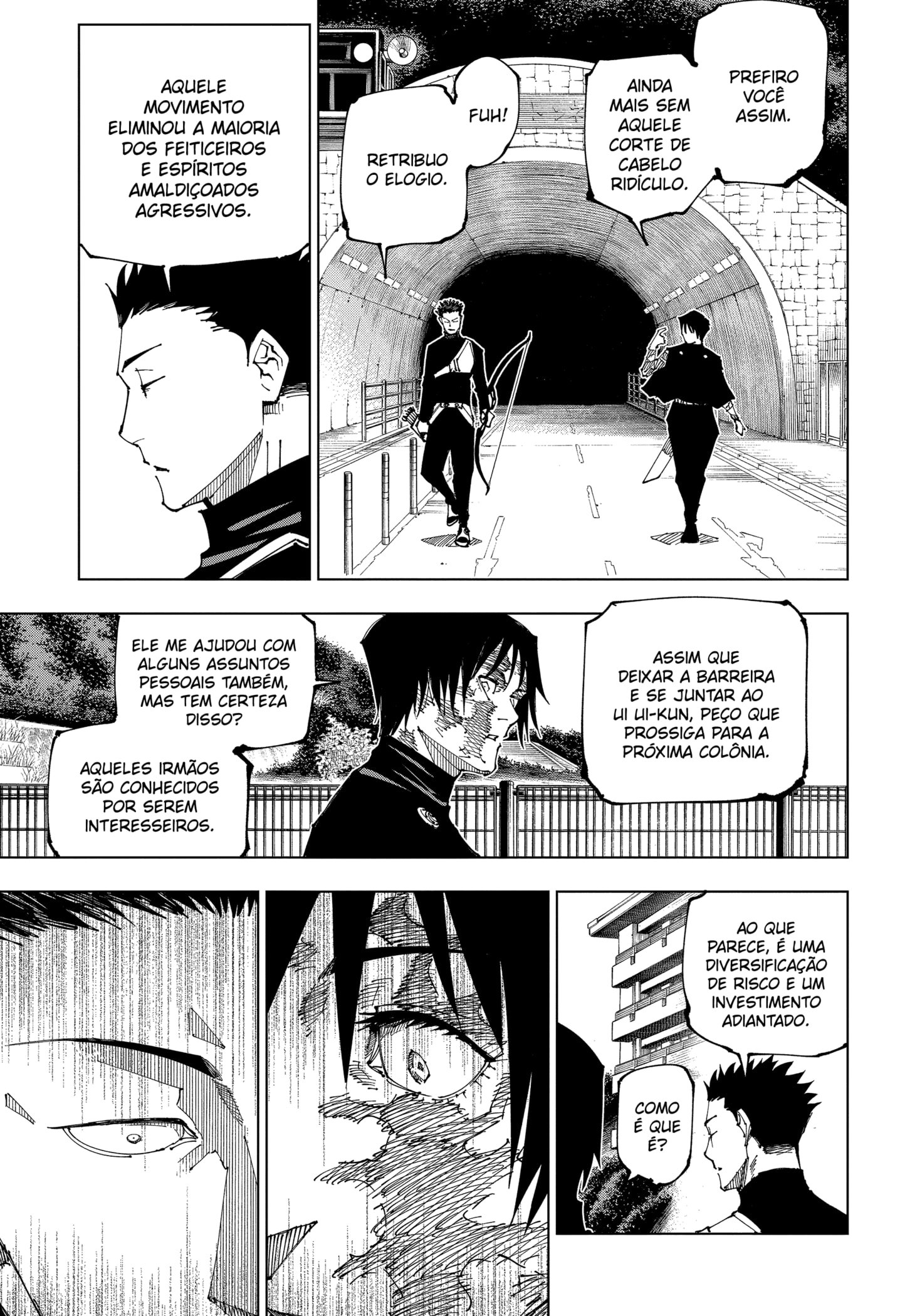 Read Jujutsu Kaisen Pt Br Manga Online