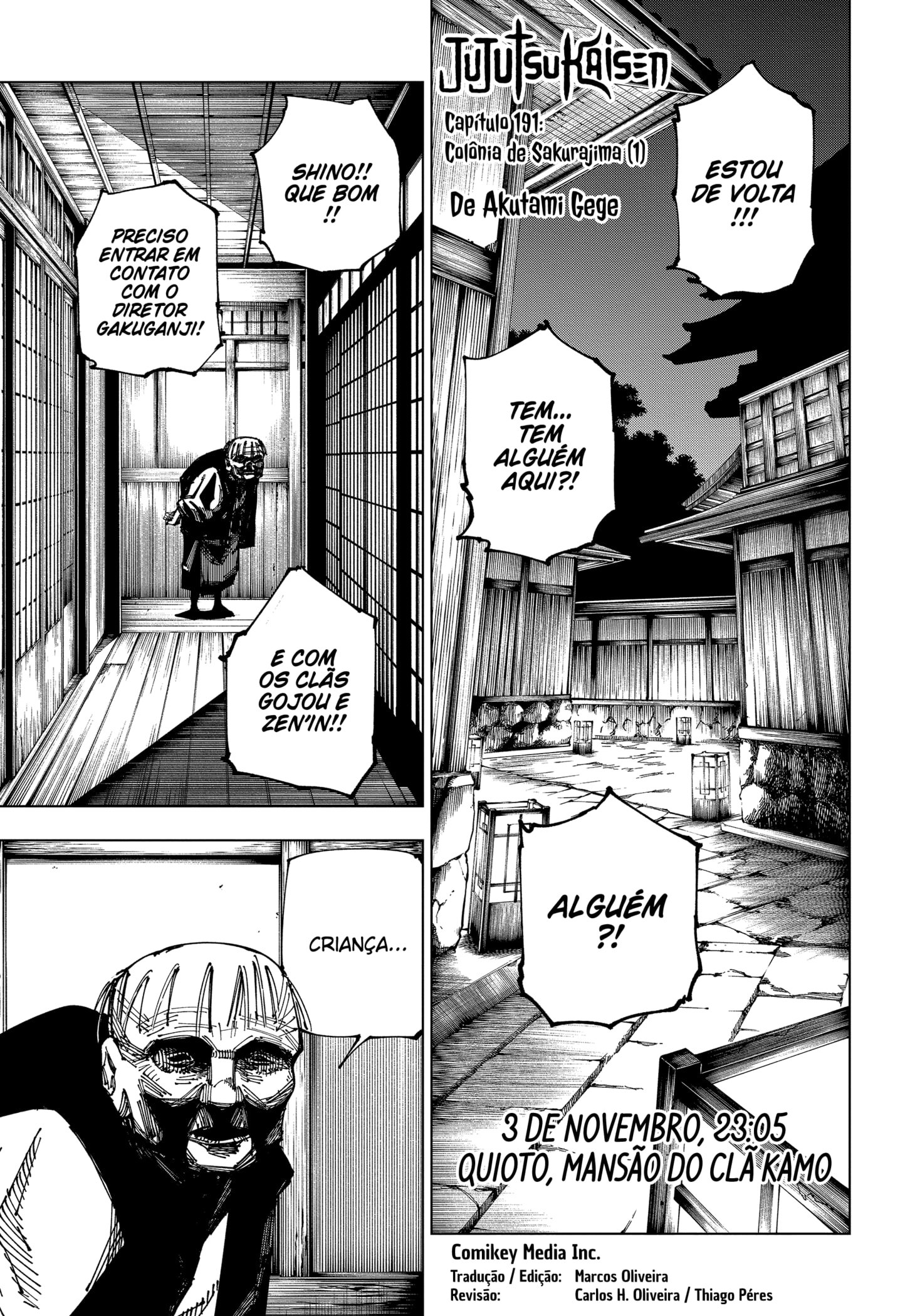 Read Jujutsu Kaisen Pt Br Manga Online