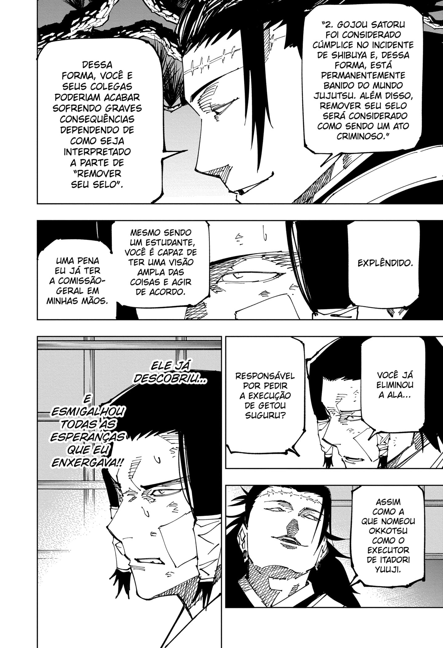 Read Jujutsu Kaisen Pt Br Manga Online