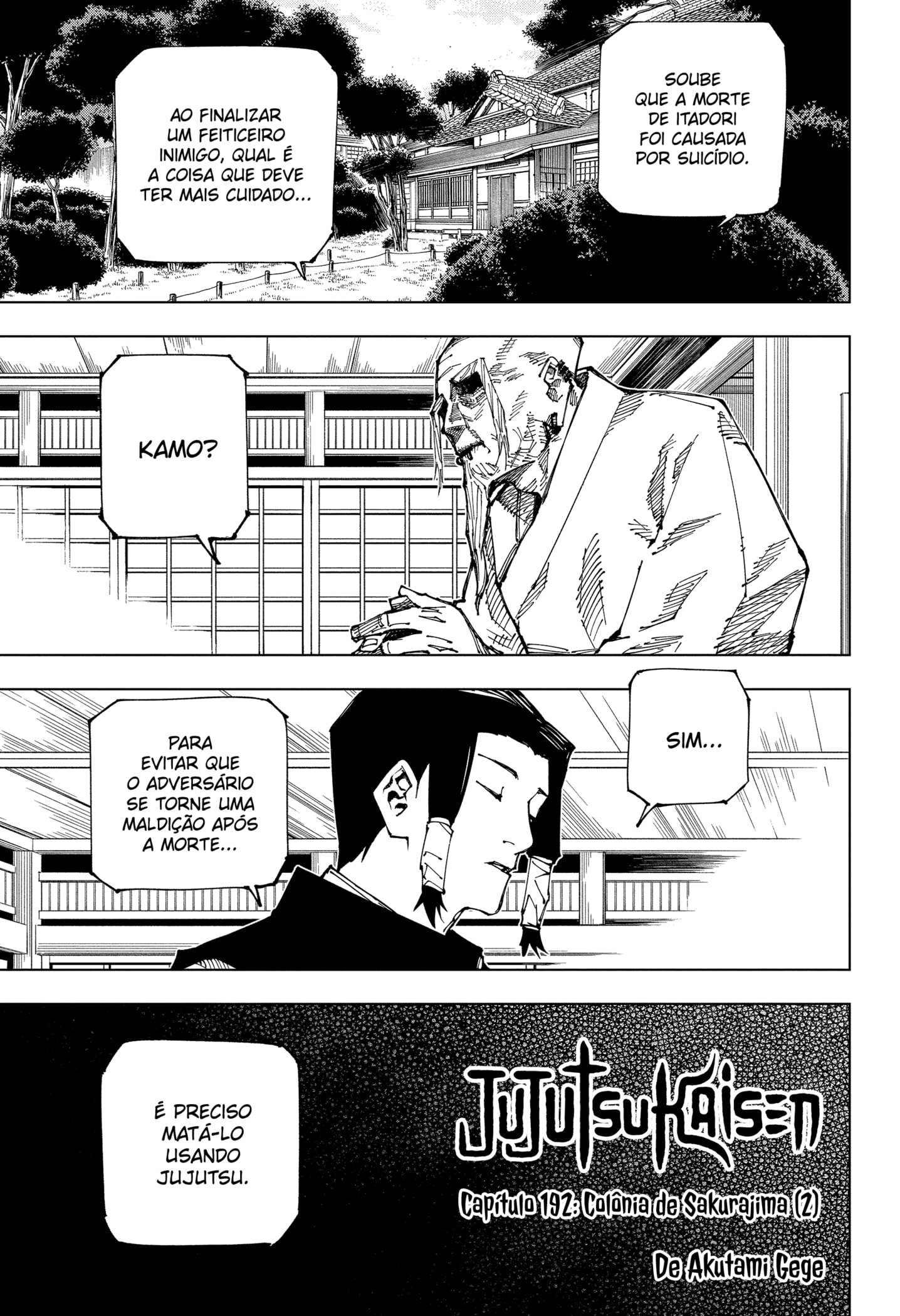 Read Jujutsu Kaisen Pt Br Manga Online