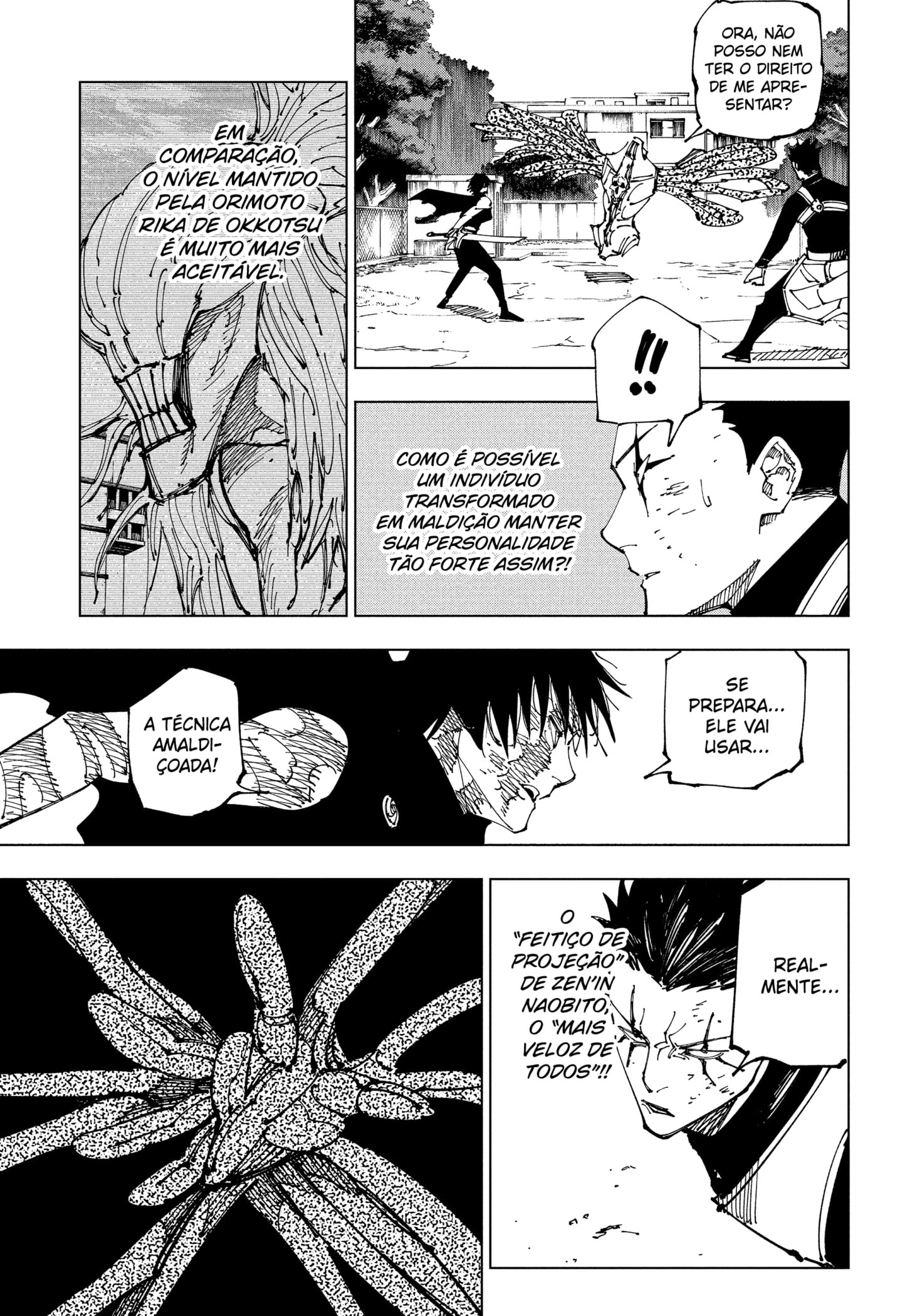 Read Jujutsu Kaisen Pt Br Manga Online