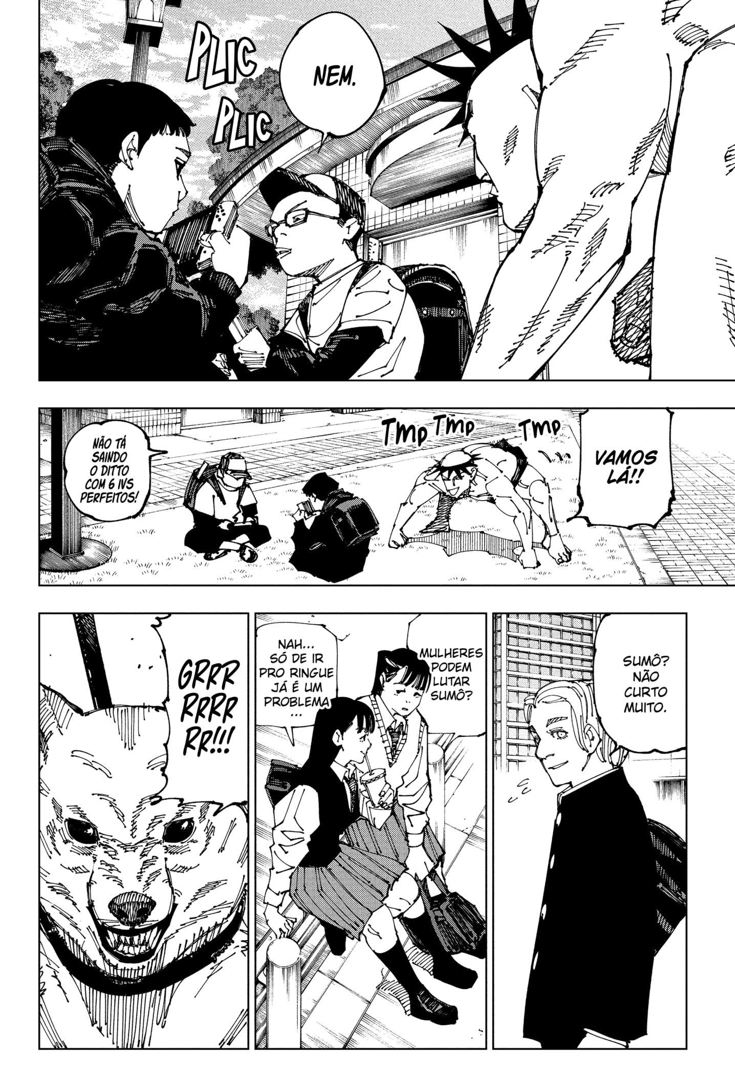Read Jujutsu Kaisen Pt Br Manga Online