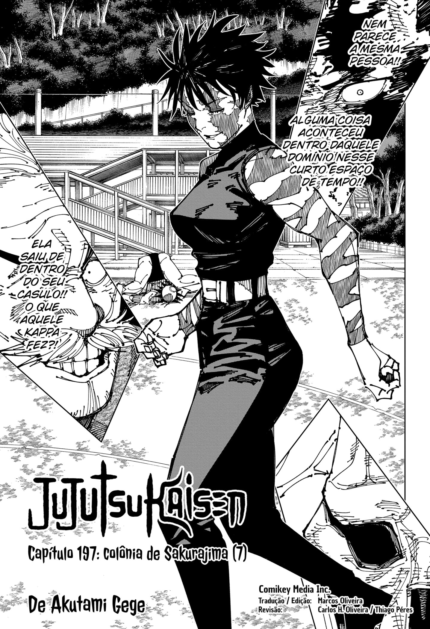 Read Jujutsu Kaisen Pt Br Manga Online