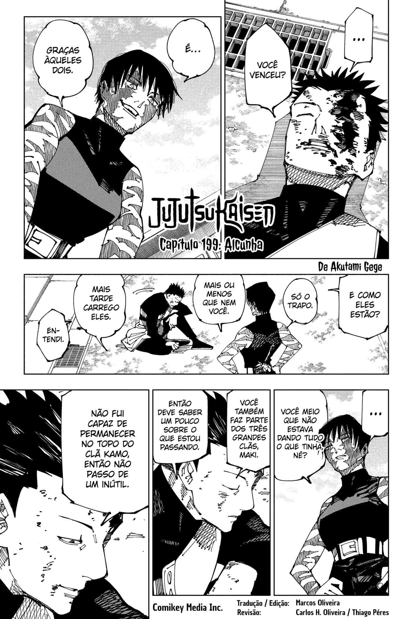 Read Jujutsu Kaisen Pt Br Manga Online