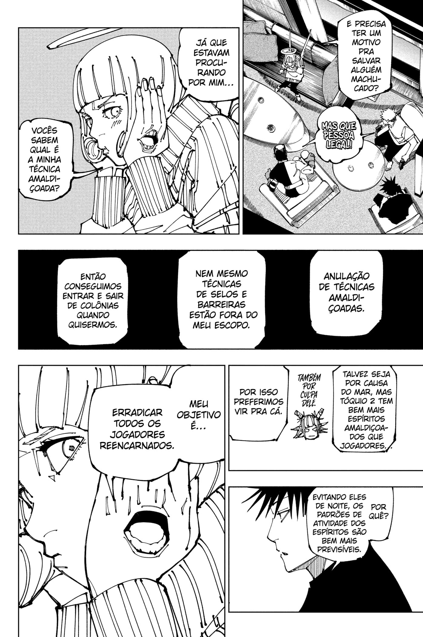 Read Jujutsu Kaisen Pt Br Manga Online