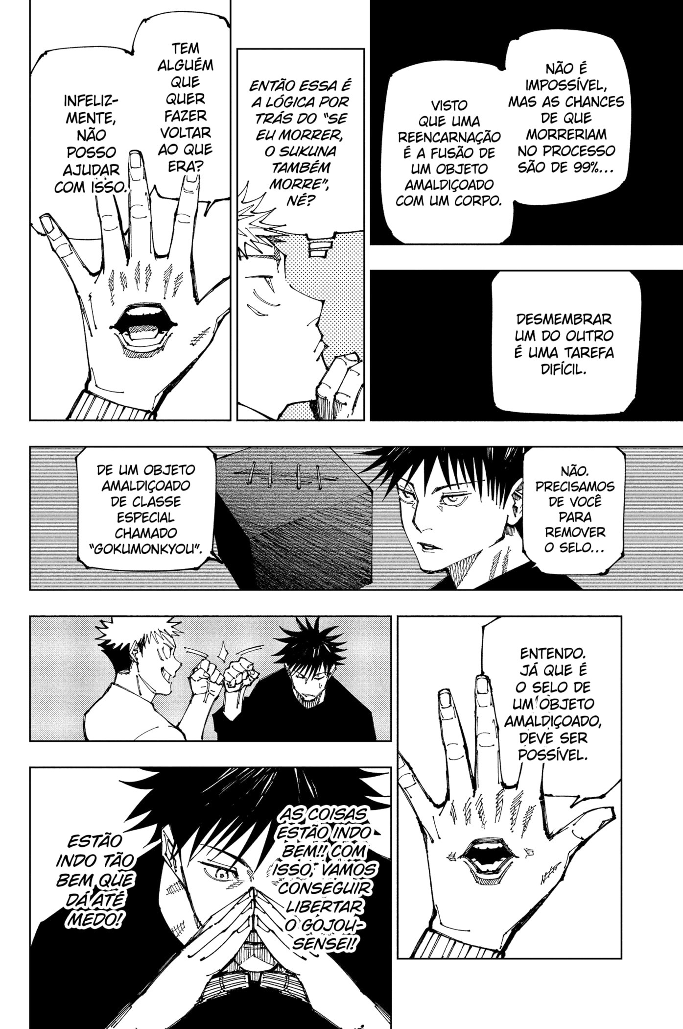 Read Jujutsu Kaisen Pt Br Manga Online