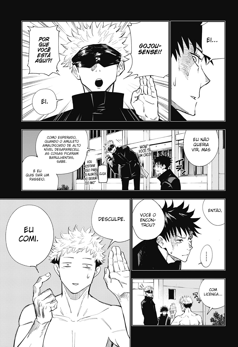 Read Jujutsu Kaisen Pt Br Manga Online