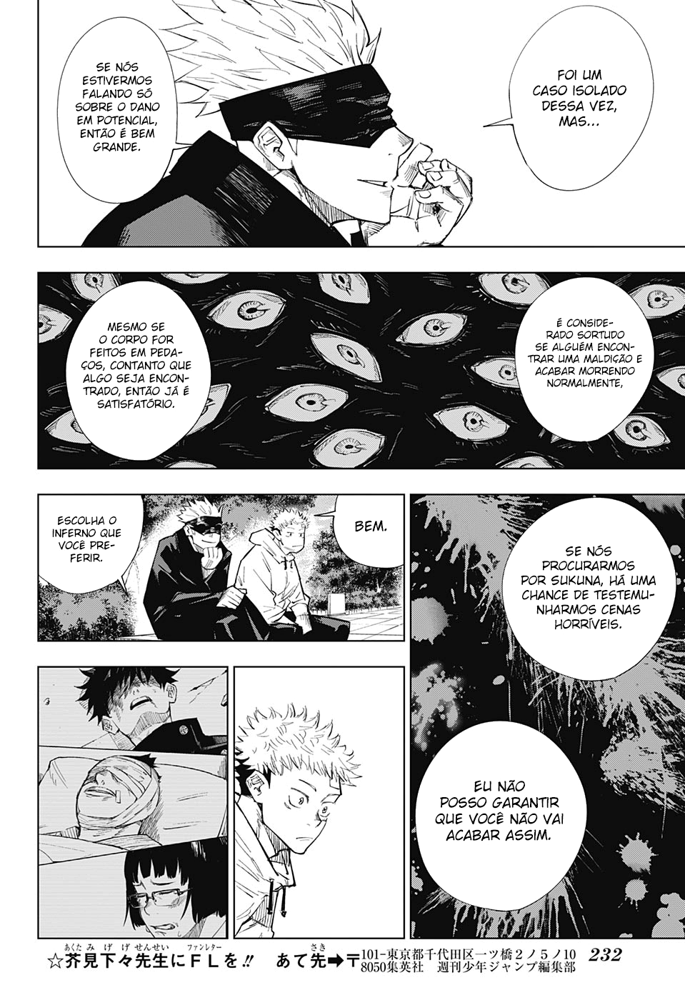 Read Jujutsu Kaisen Pt Br Manga Online