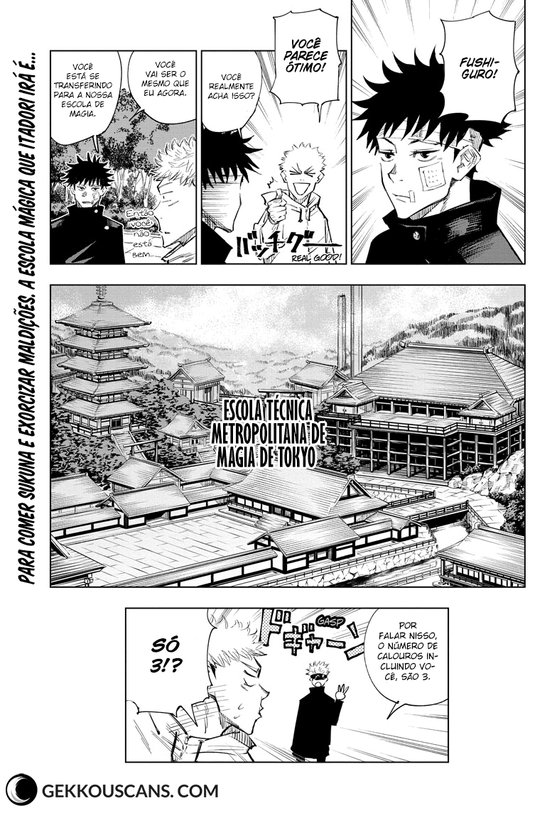 Read Jujutsu Kaisen Pt Br Manga Online