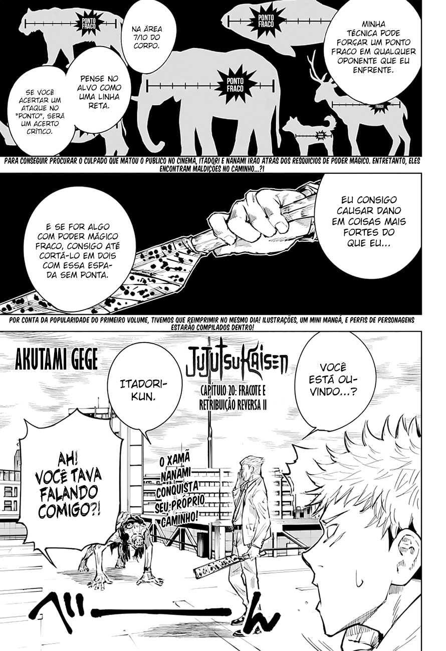 Read Jujutsu Kaisen Pt Br Manga Online
