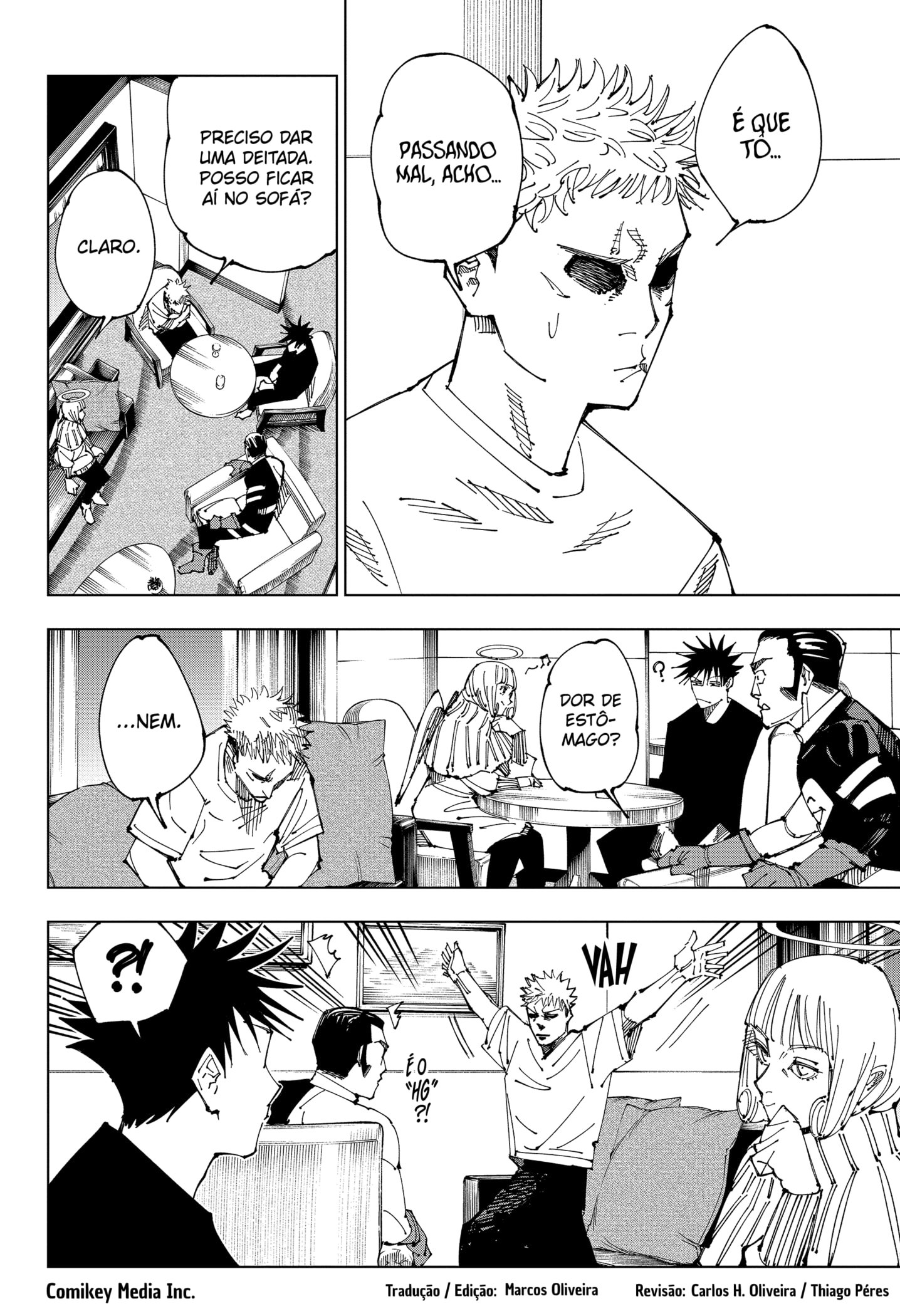 Read Jujutsu Kaisen Pt Br Manga Online