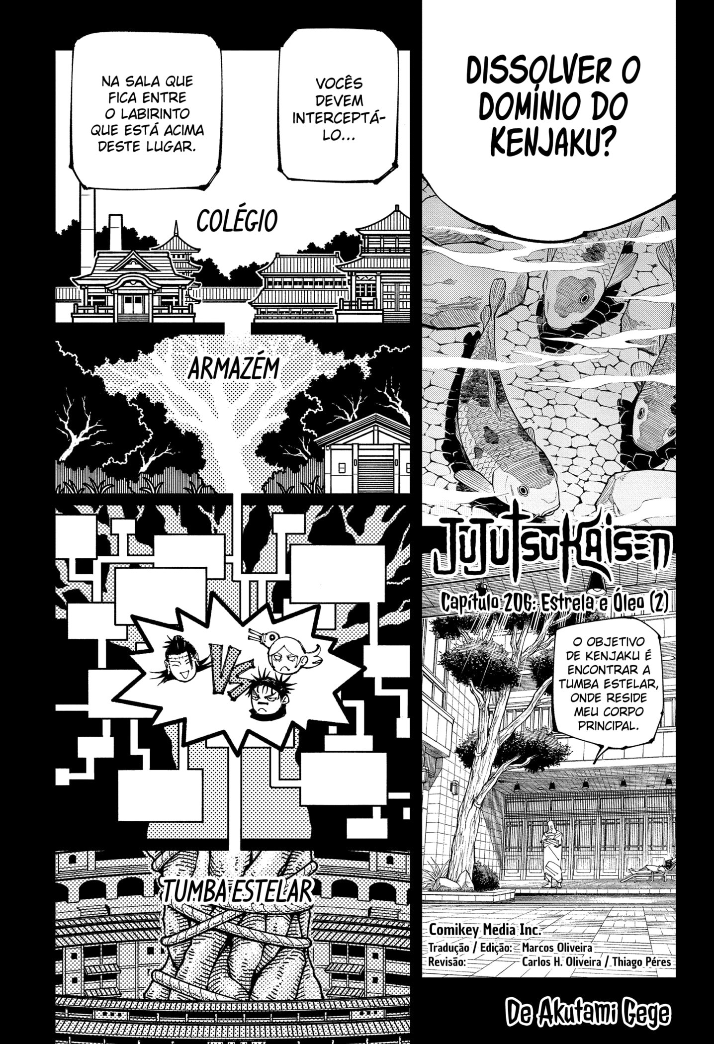 Read Jujutsu Kaisen Pt Br Manga Online