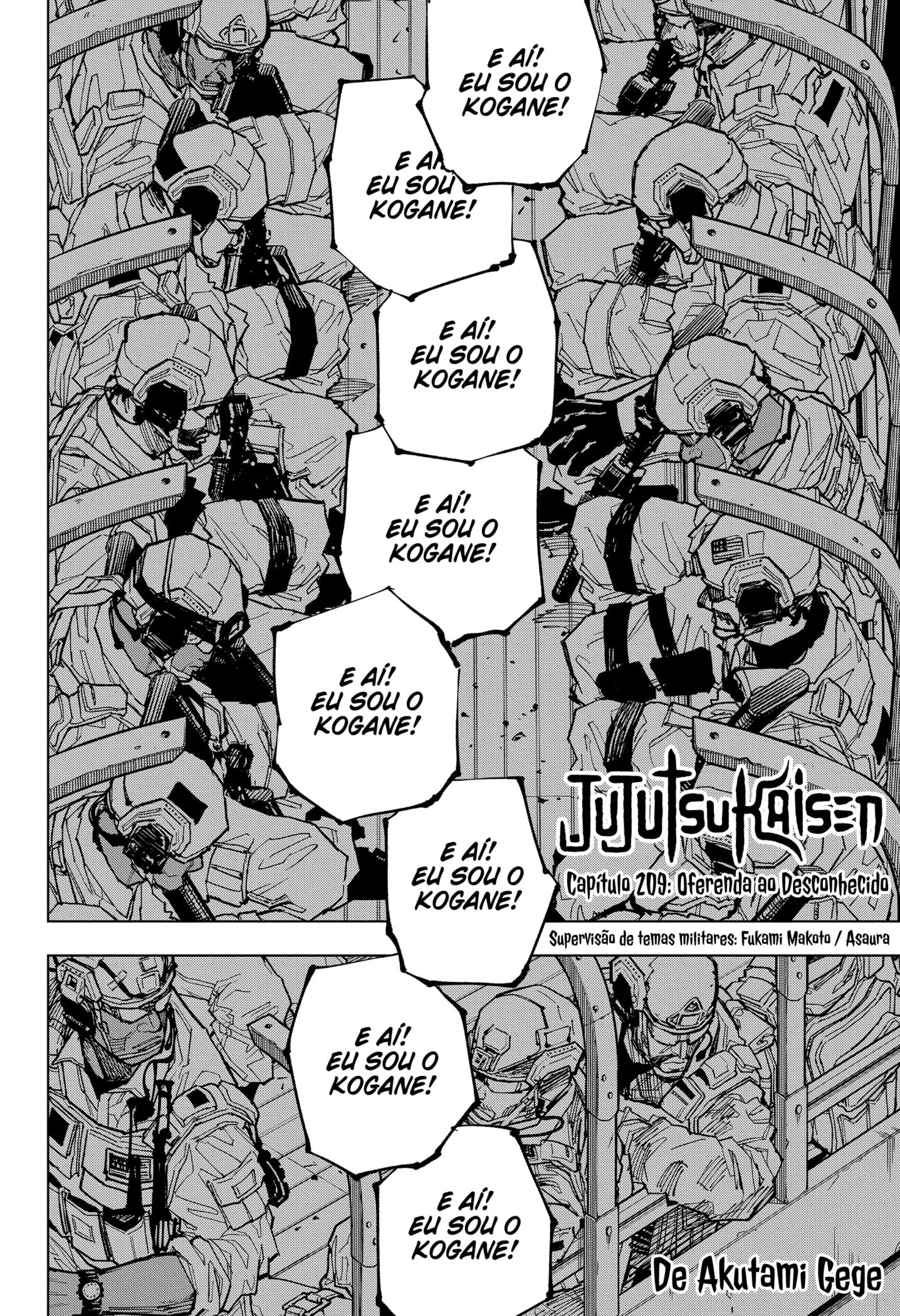 Read Jujutsu Kaisen Pt Br Manga Online