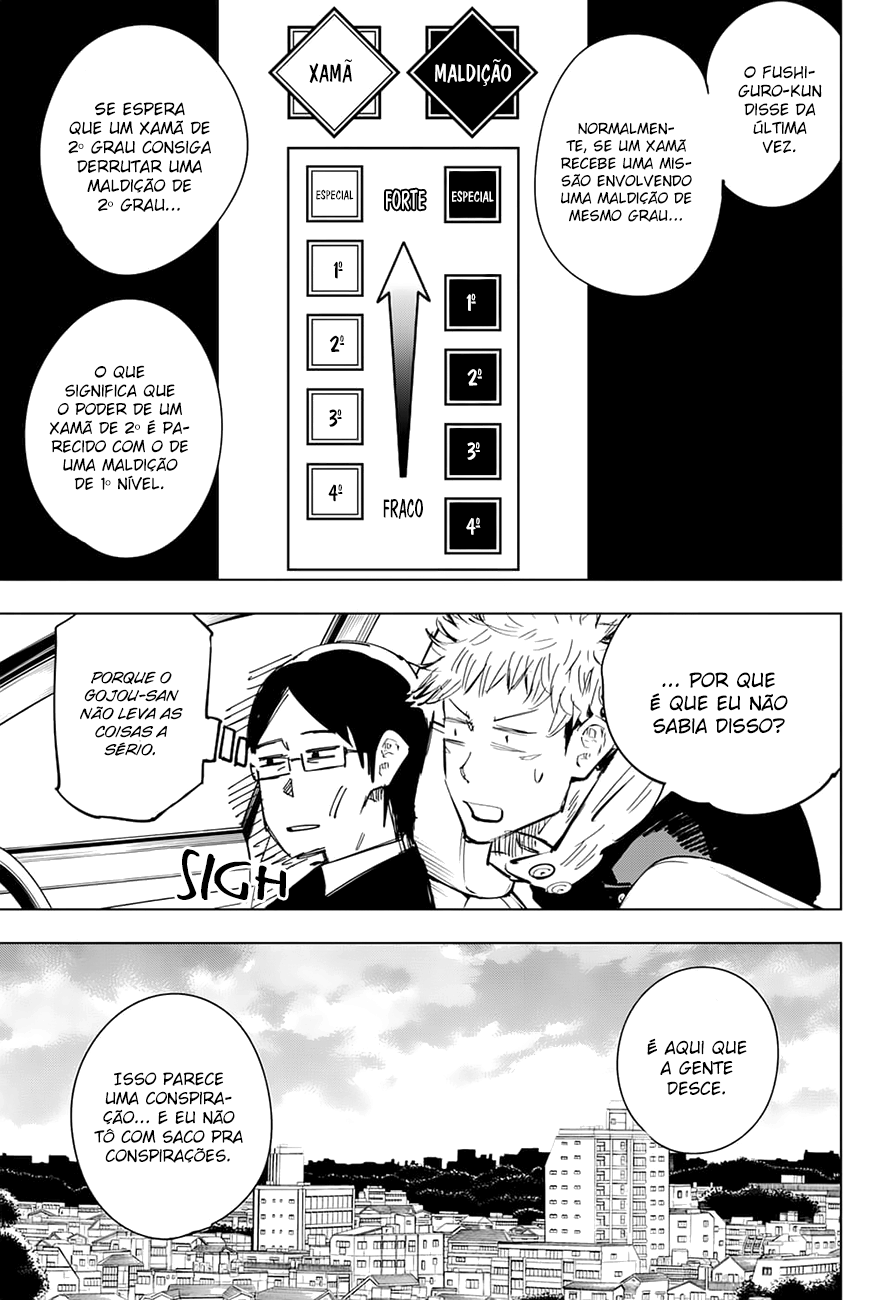 Read Jujutsu Kaisen Pt Br Manga Online