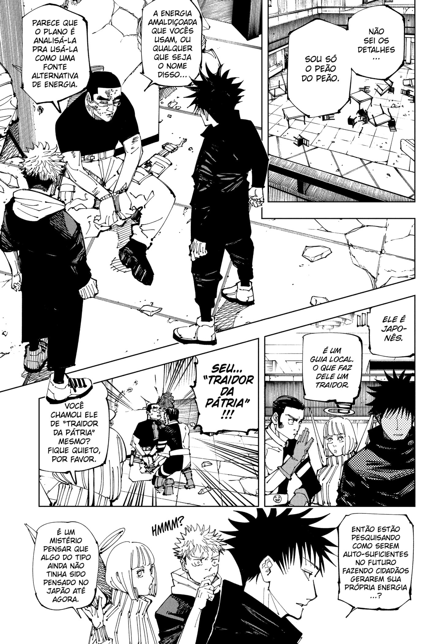 Read Jujutsu Kaisen Pt Br Manga Online