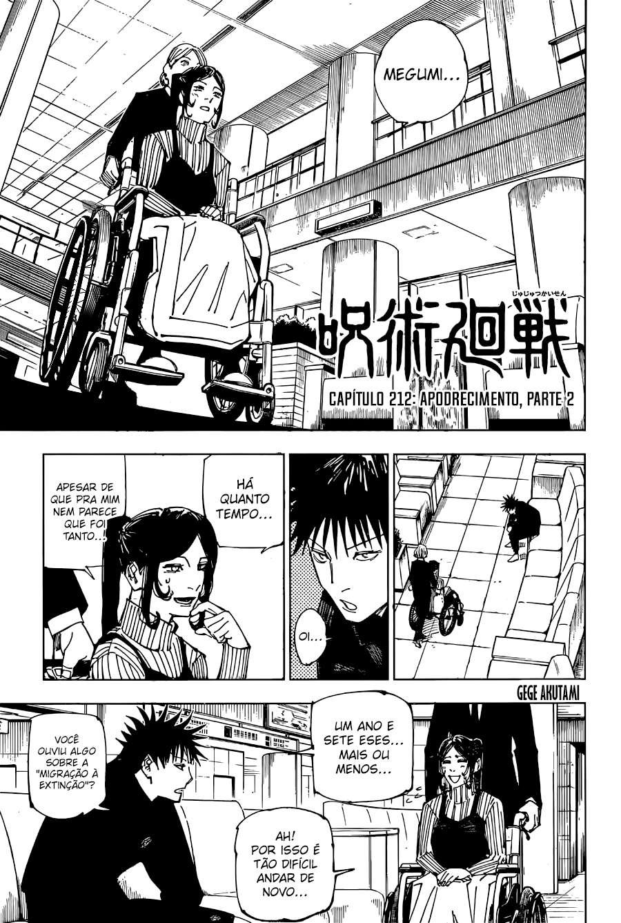 Read Jujutsu Kaisen Pt Br Manga Online