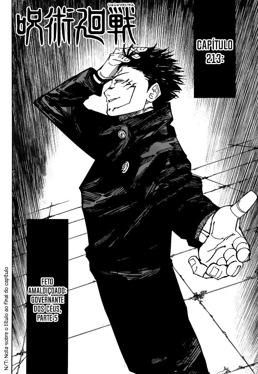 Read Jujutsu Kaisen Pt Br Manga Online