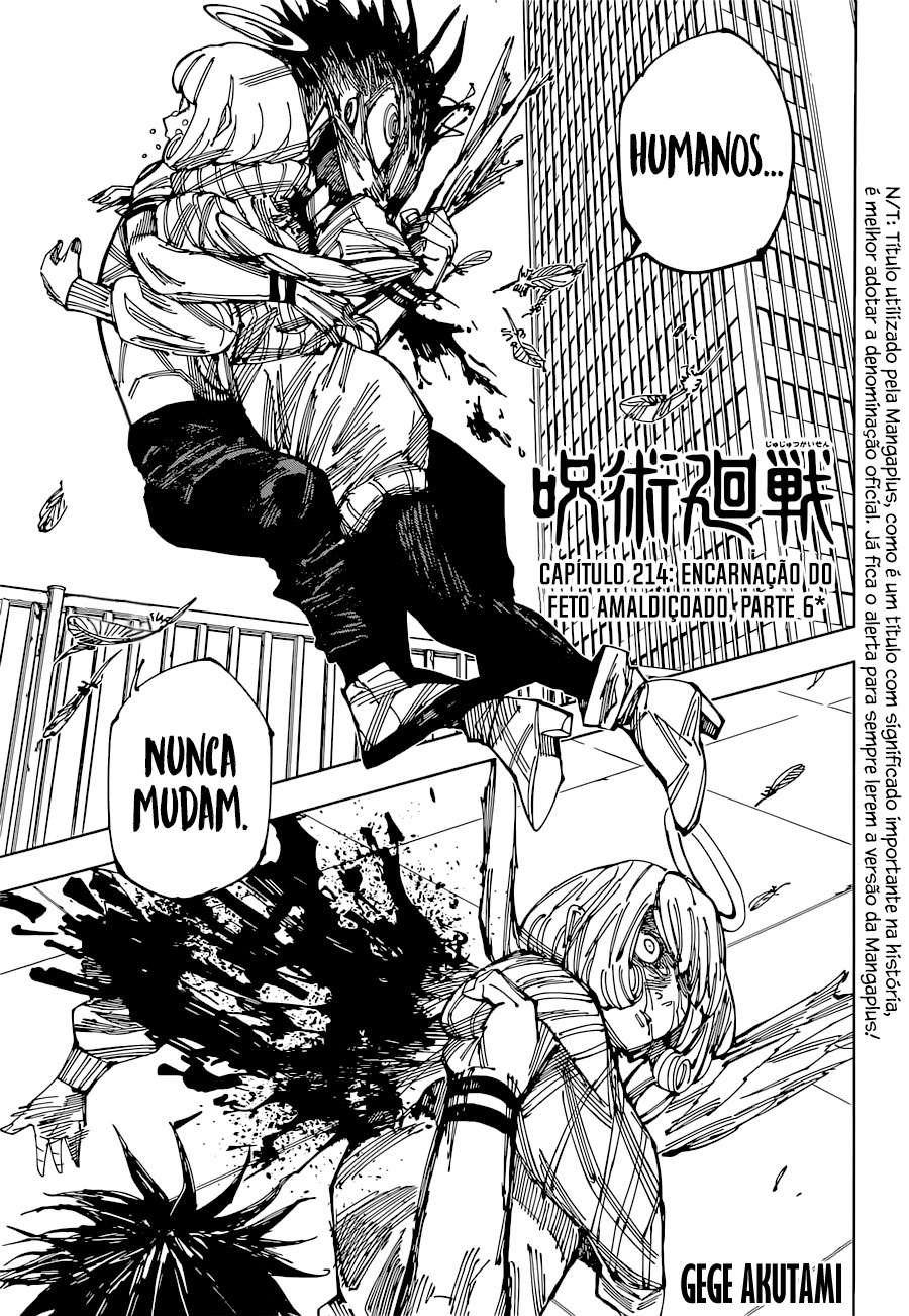 Read Jujutsu Kaisen Pt Br Manga Online
