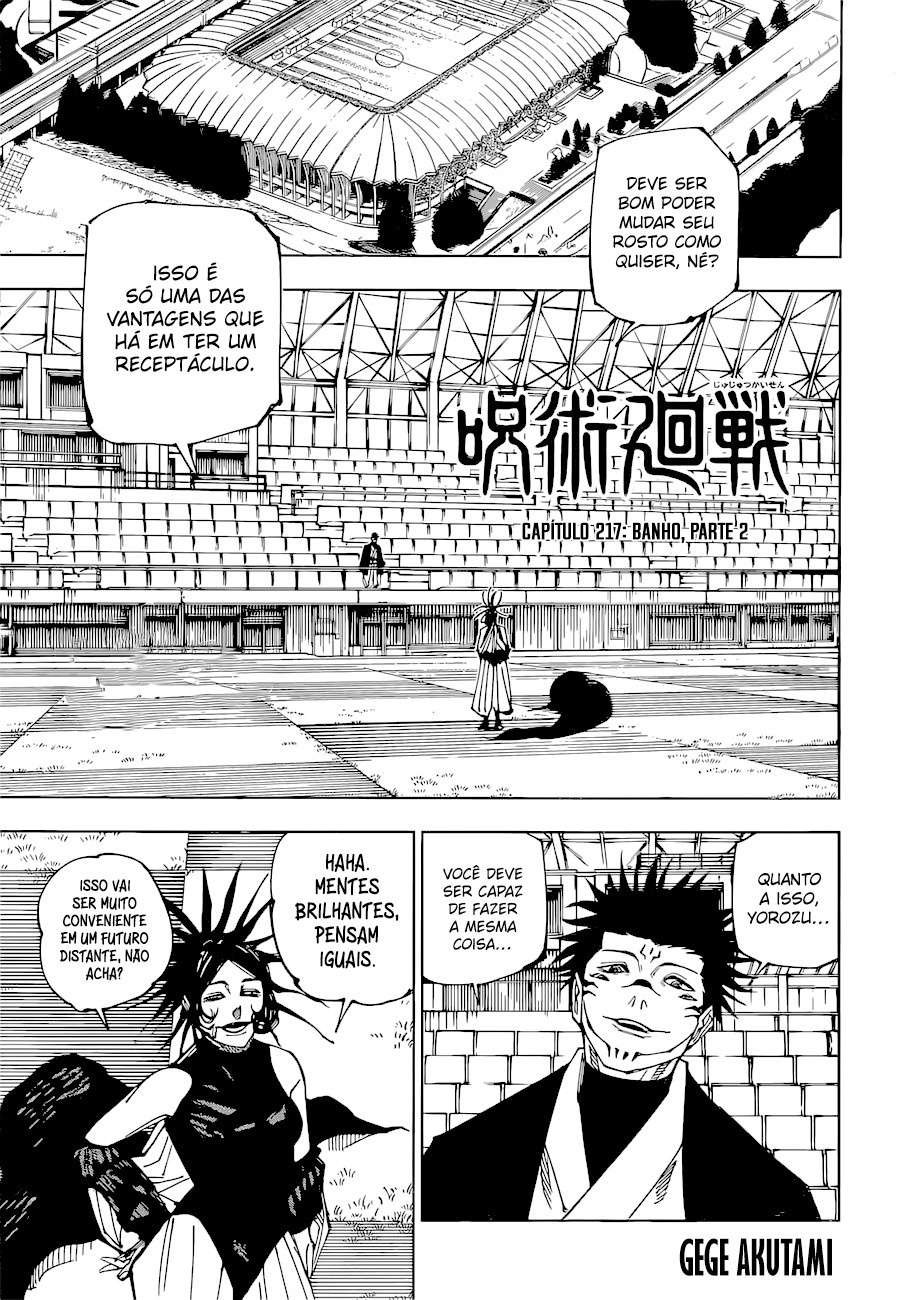 Read Jujutsu Kaisen Pt Br Manga Online