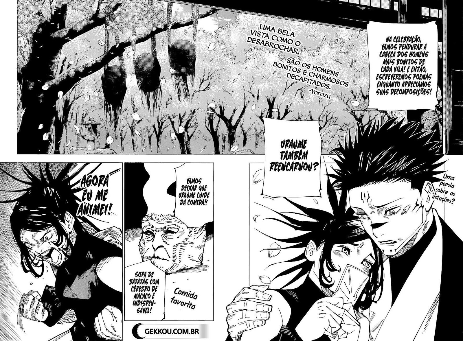 Read Jujutsu Kaisen Pt Br Manga Online