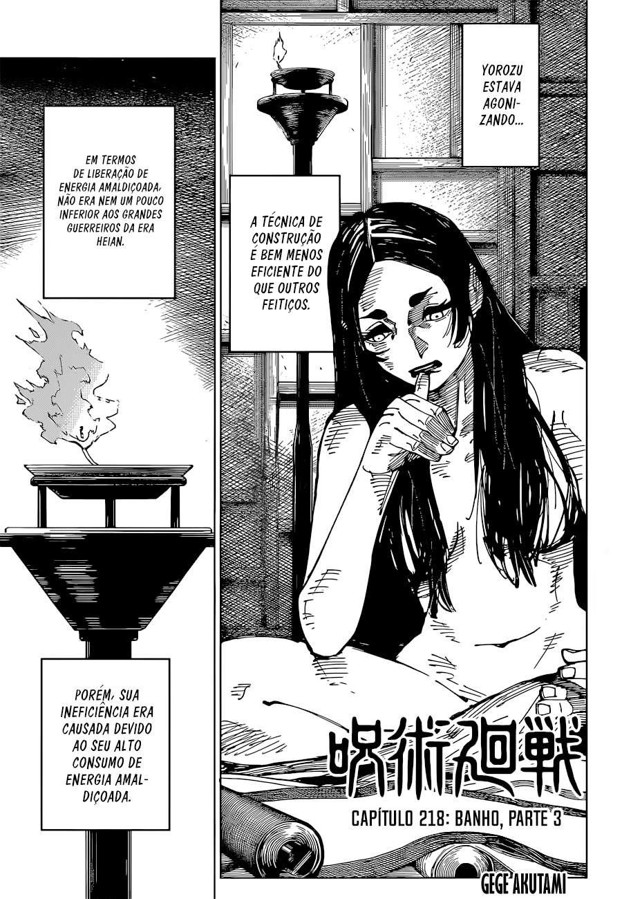 Read Jujutsu Kaisen Pt Br Manga Online
