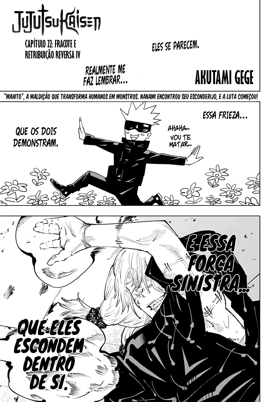 Read Jujutsu Kaisen Pt Br Manga Online