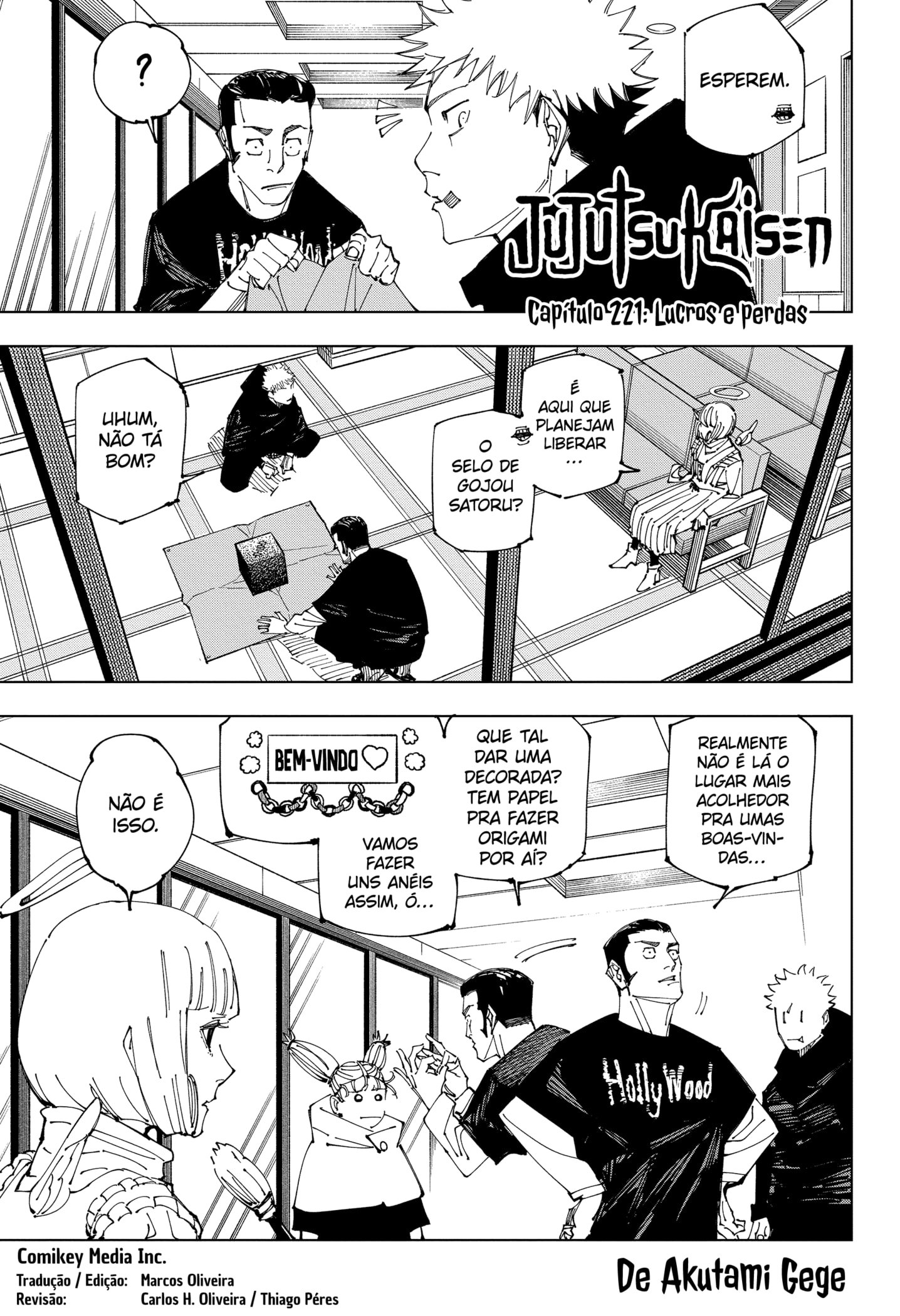 Read Jujutsu Kaisen Pt Br Manga Online