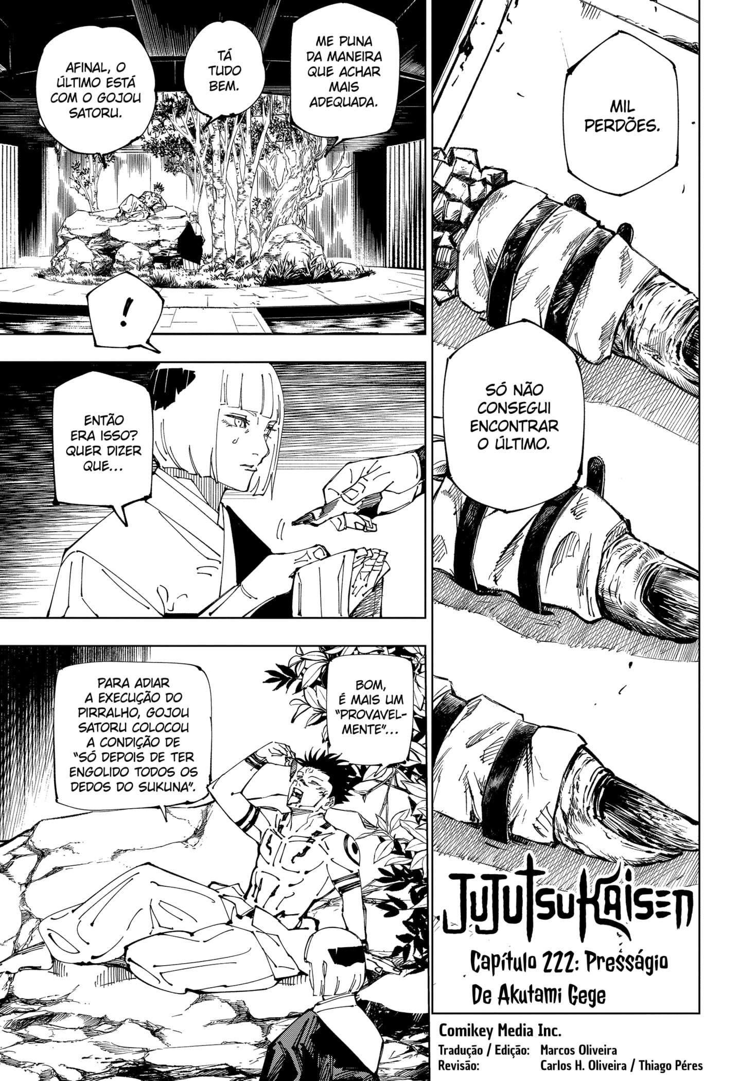 Read Jujutsu Kaisen Pt Br Manga Online