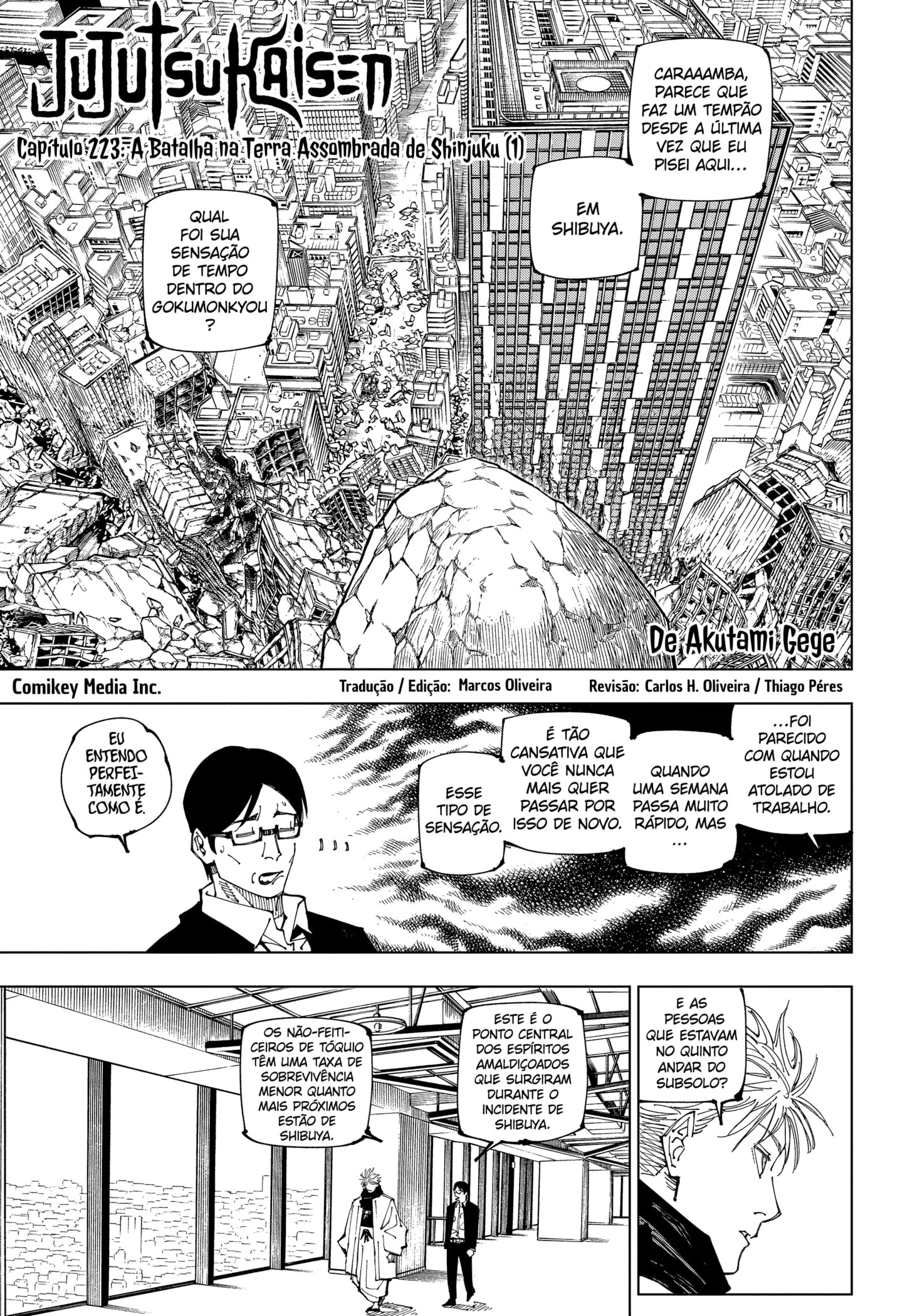 Read Jujutsu Kaisen Pt Br Manga Online