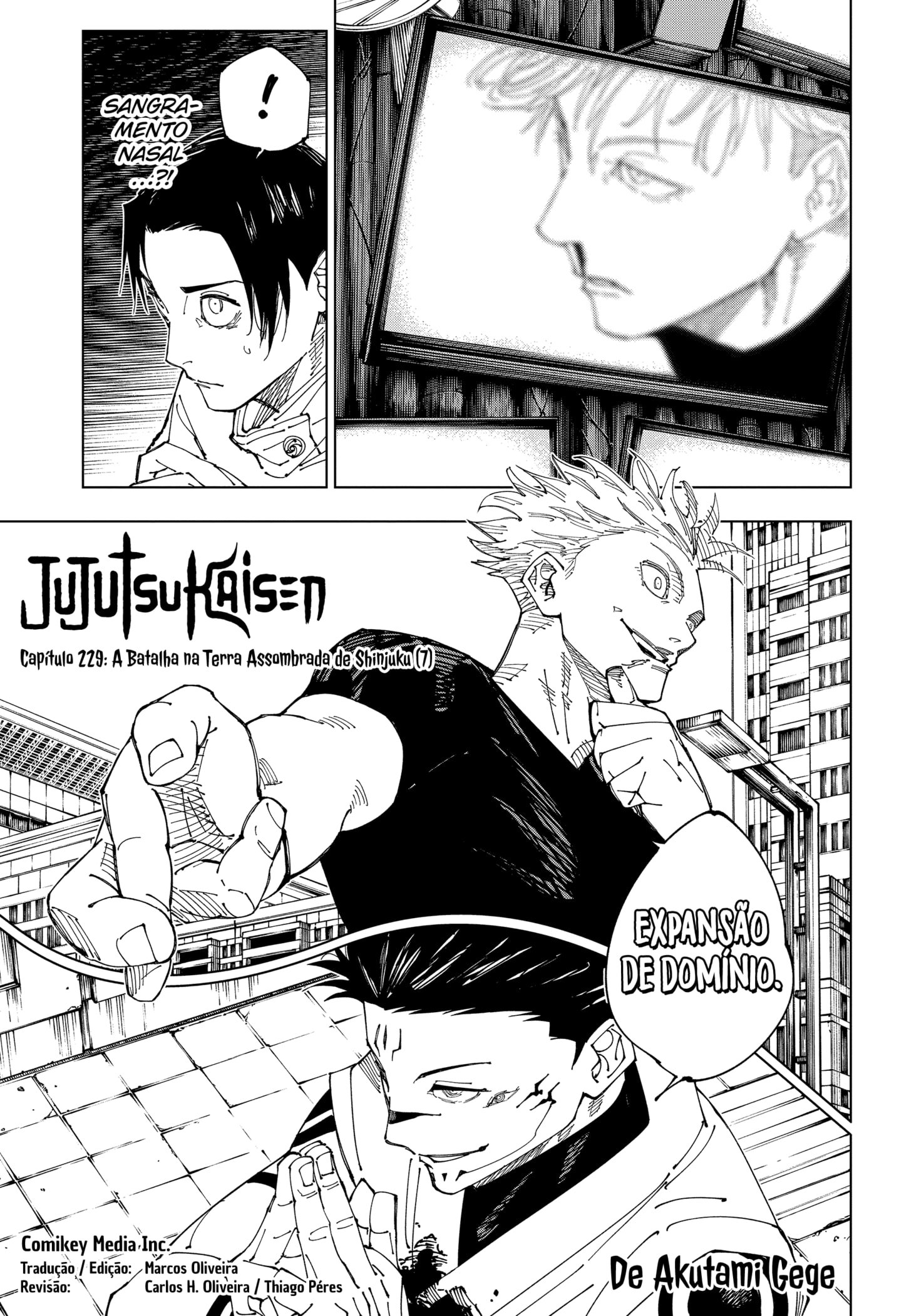 Read Jujutsu Kaisen Pt Br Manga Online