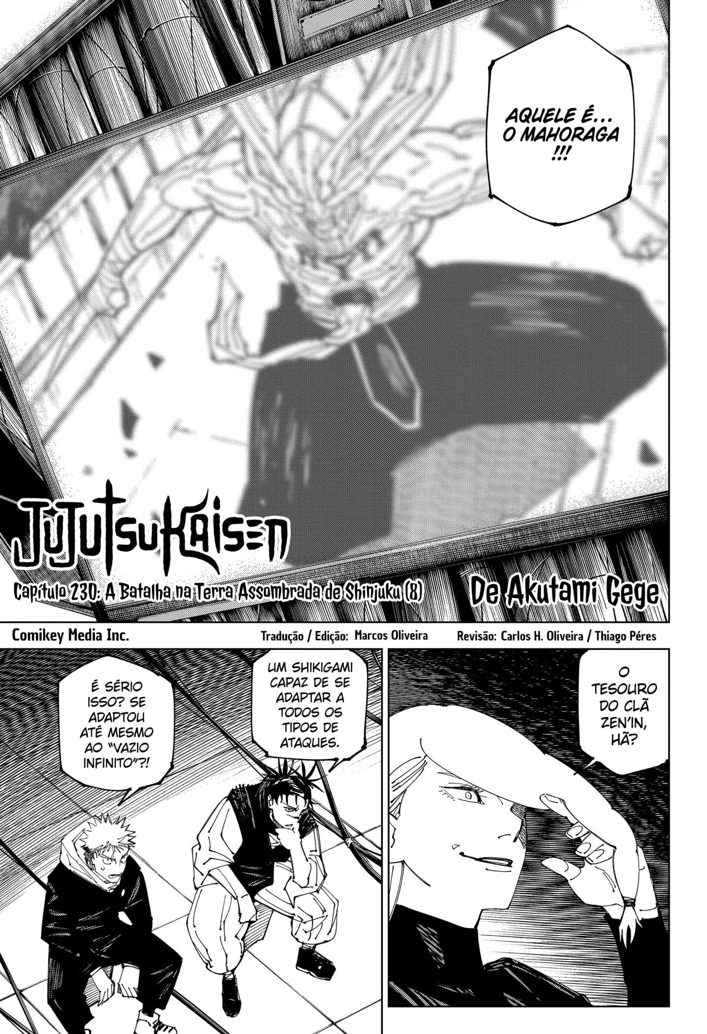 Read Jujutsu Kaisen Pt Br Manga Online