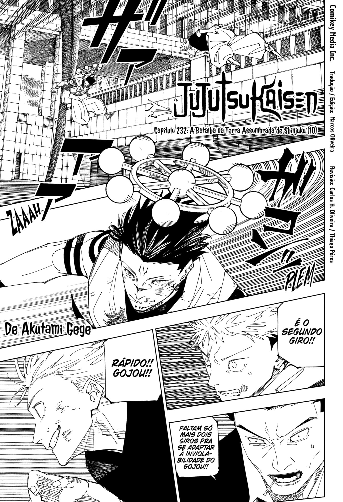 Read Jujutsu Kaisen Pt Br Manga Online