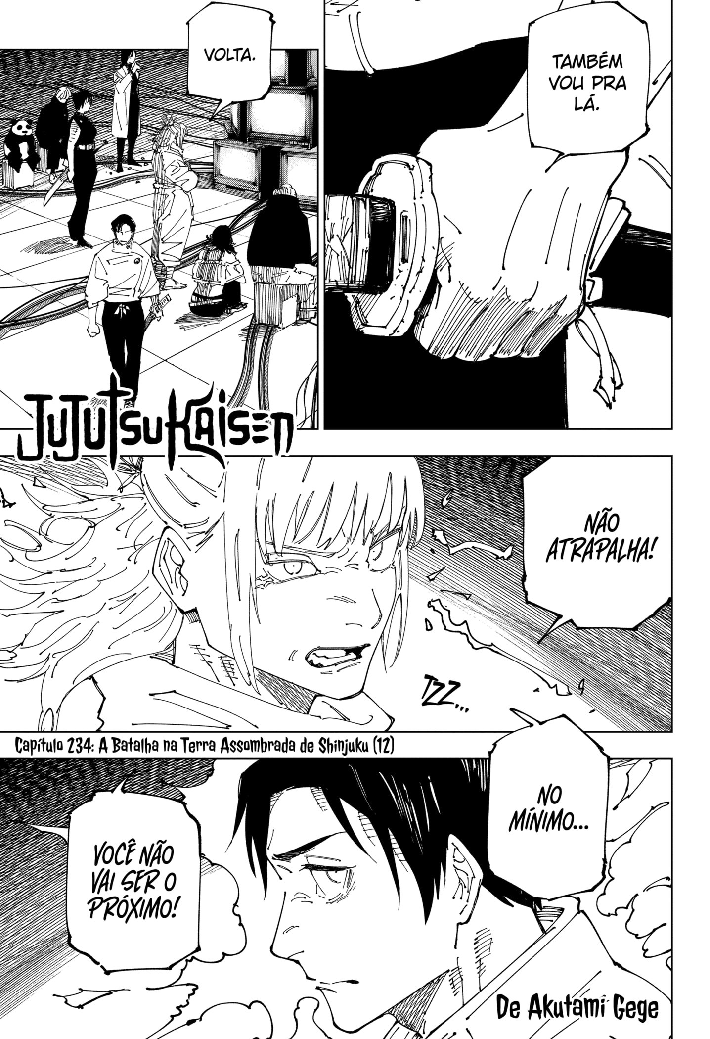 Read Jujutsu Kaisen Pt Br Manga Online