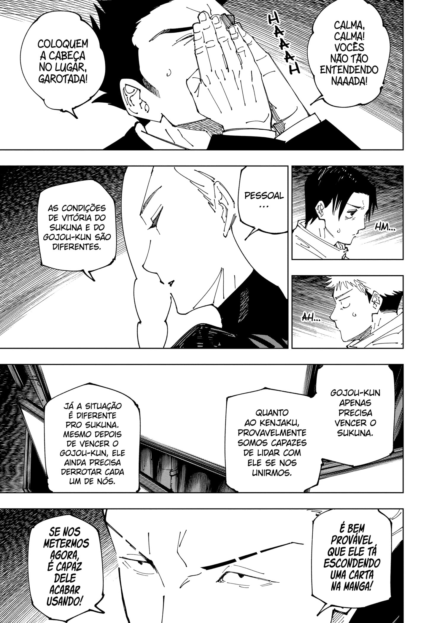 Read Jujutsu Kaisen Pt Br Manga Online
